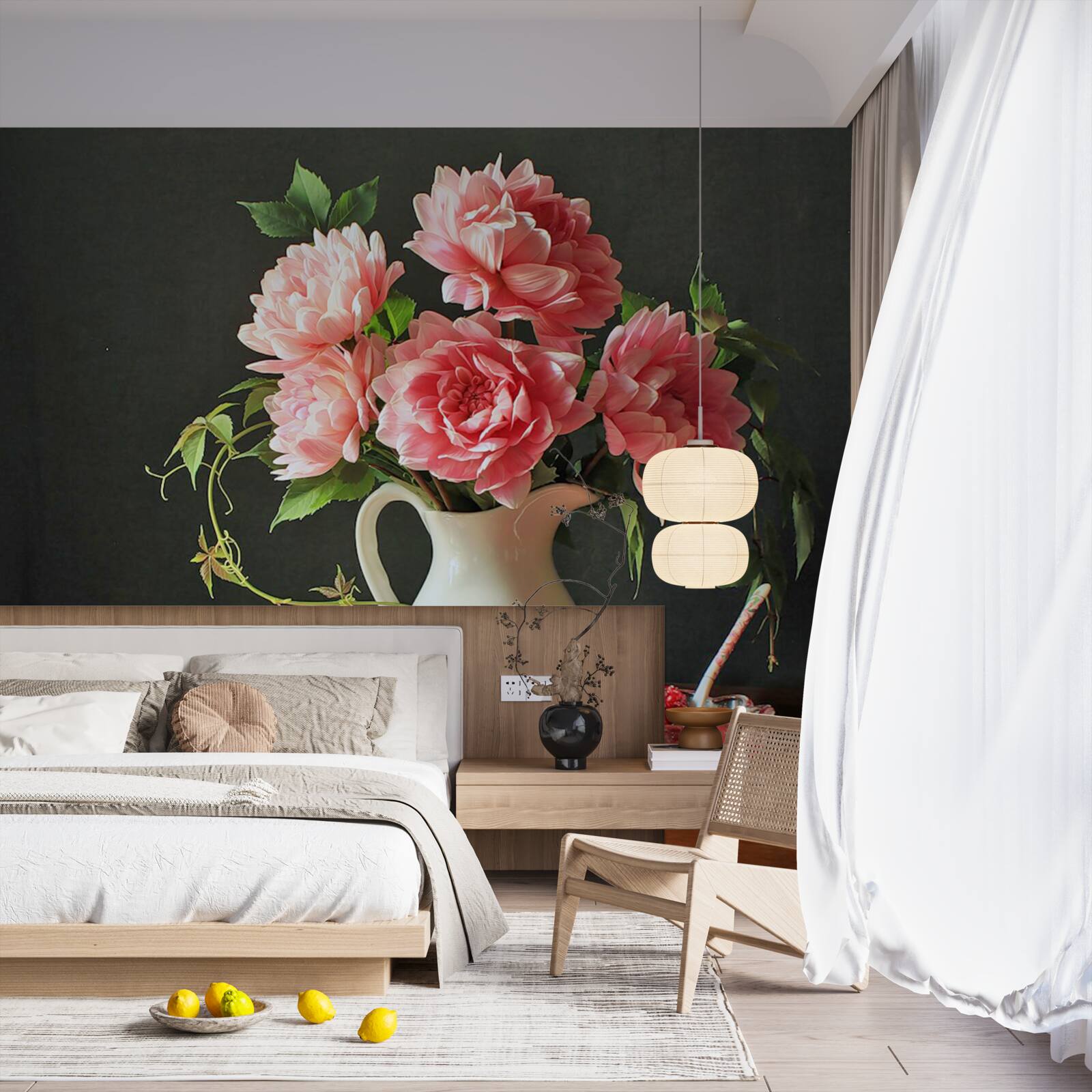 Papier peint Bouquet vivant dans une nature morte