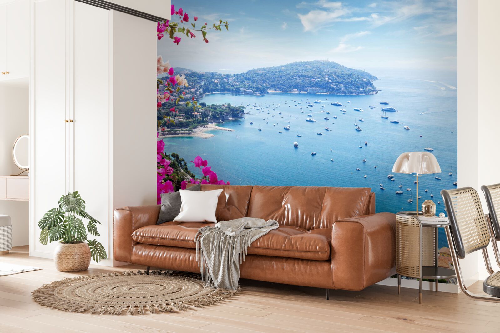 Papier peint quai près de la côte du saphir