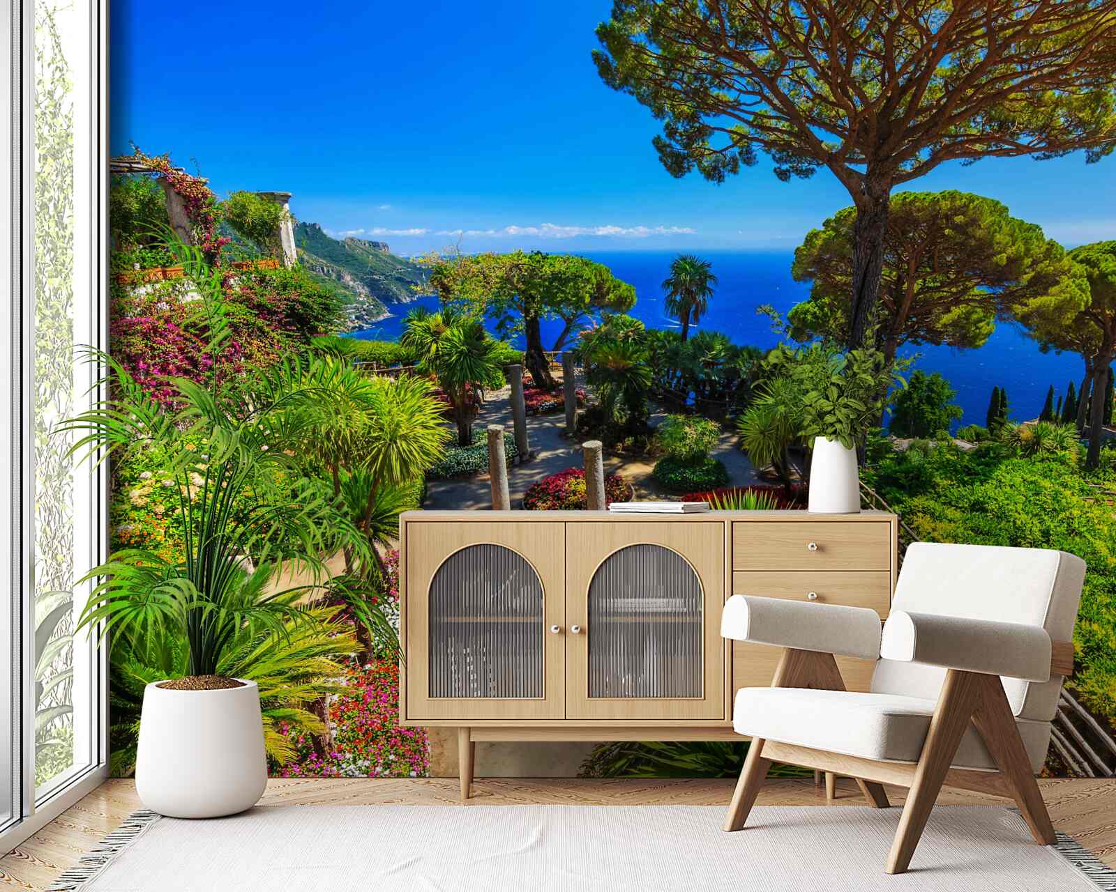 Papier peint charmante villa rufolo