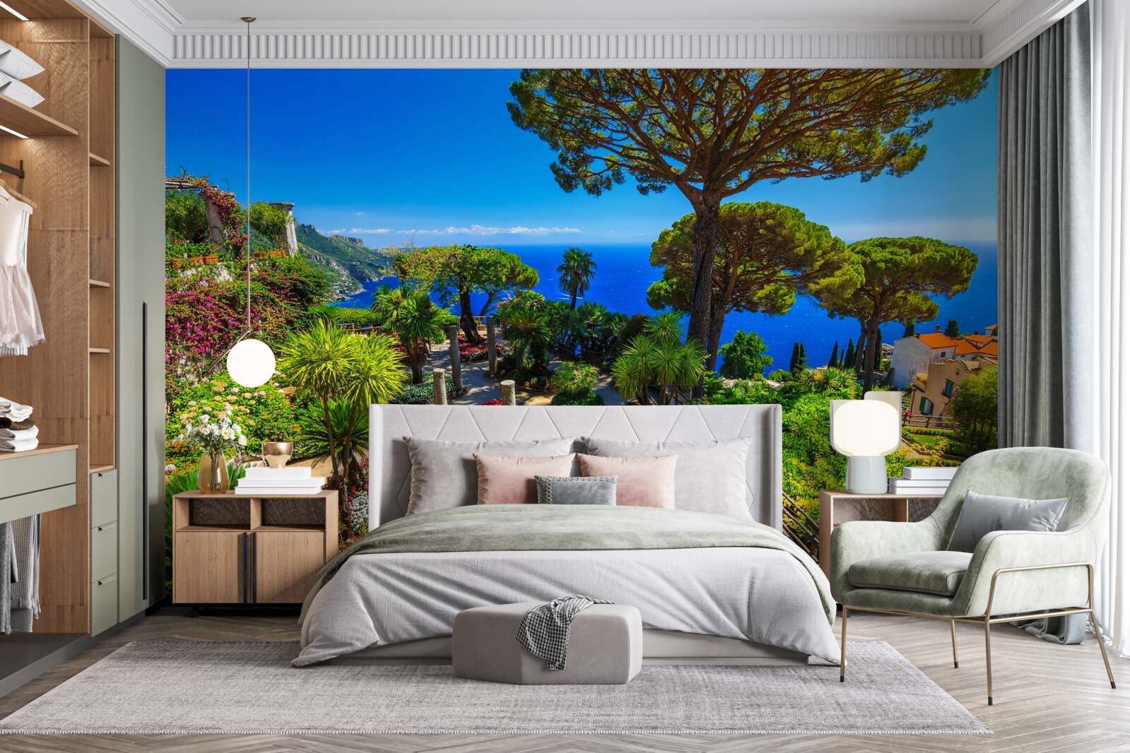 Papier peint charmante villa rufolo