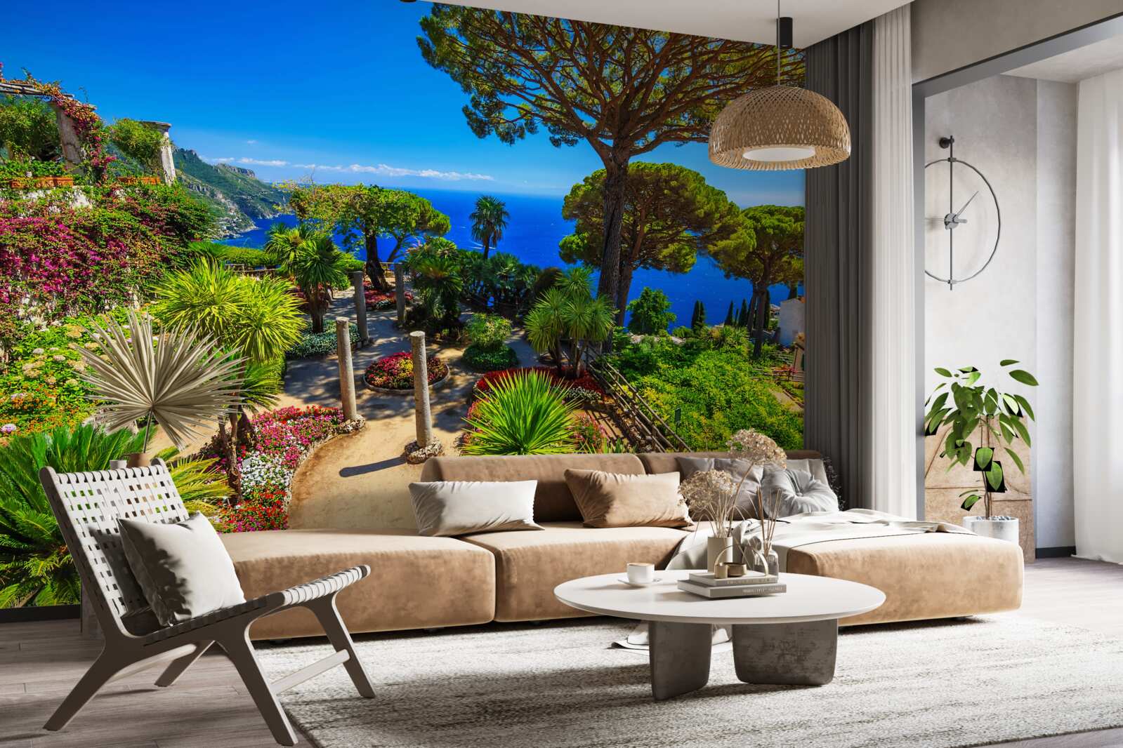 Papier peint charmante villa rufolo