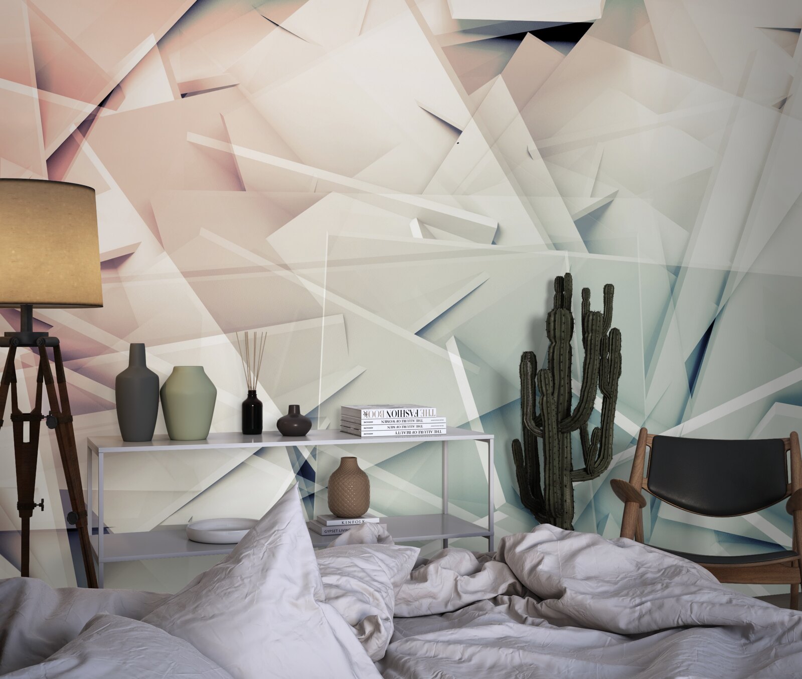 Papier peint grêle éclats de verre