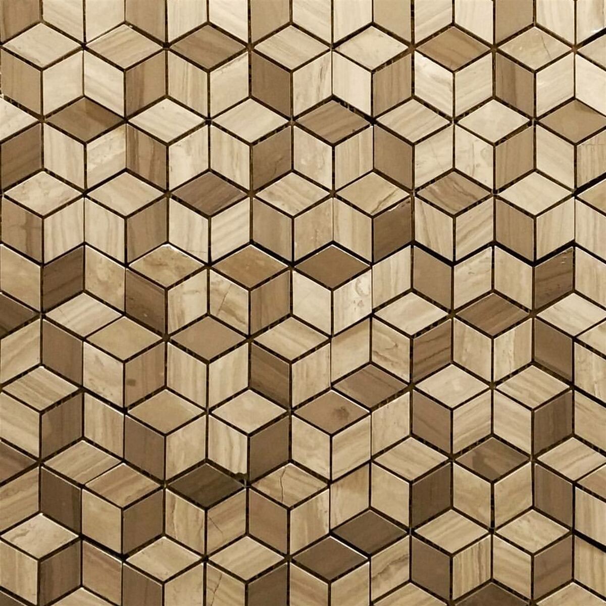 Papier peint les quadrilatères et les rhomboïdes se coupent