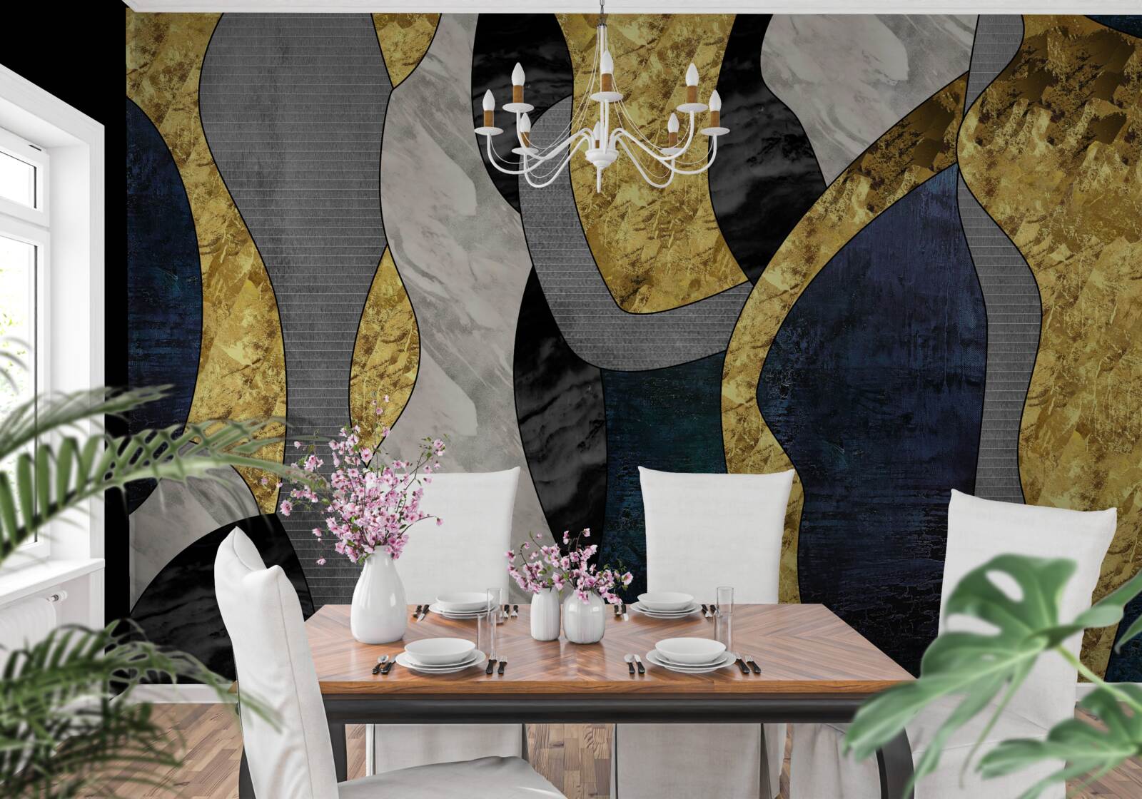 Papier peint femme dans l'élément liquide