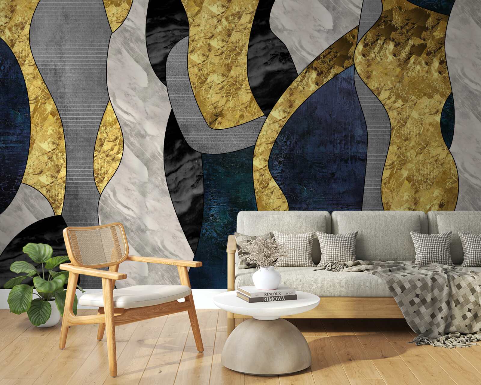 Papier peint femme dans l'élément liquide