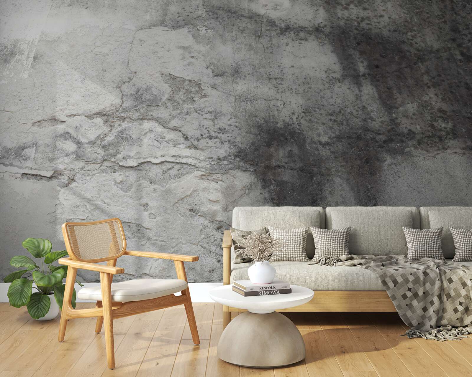 Papier peint texture grise des déchets