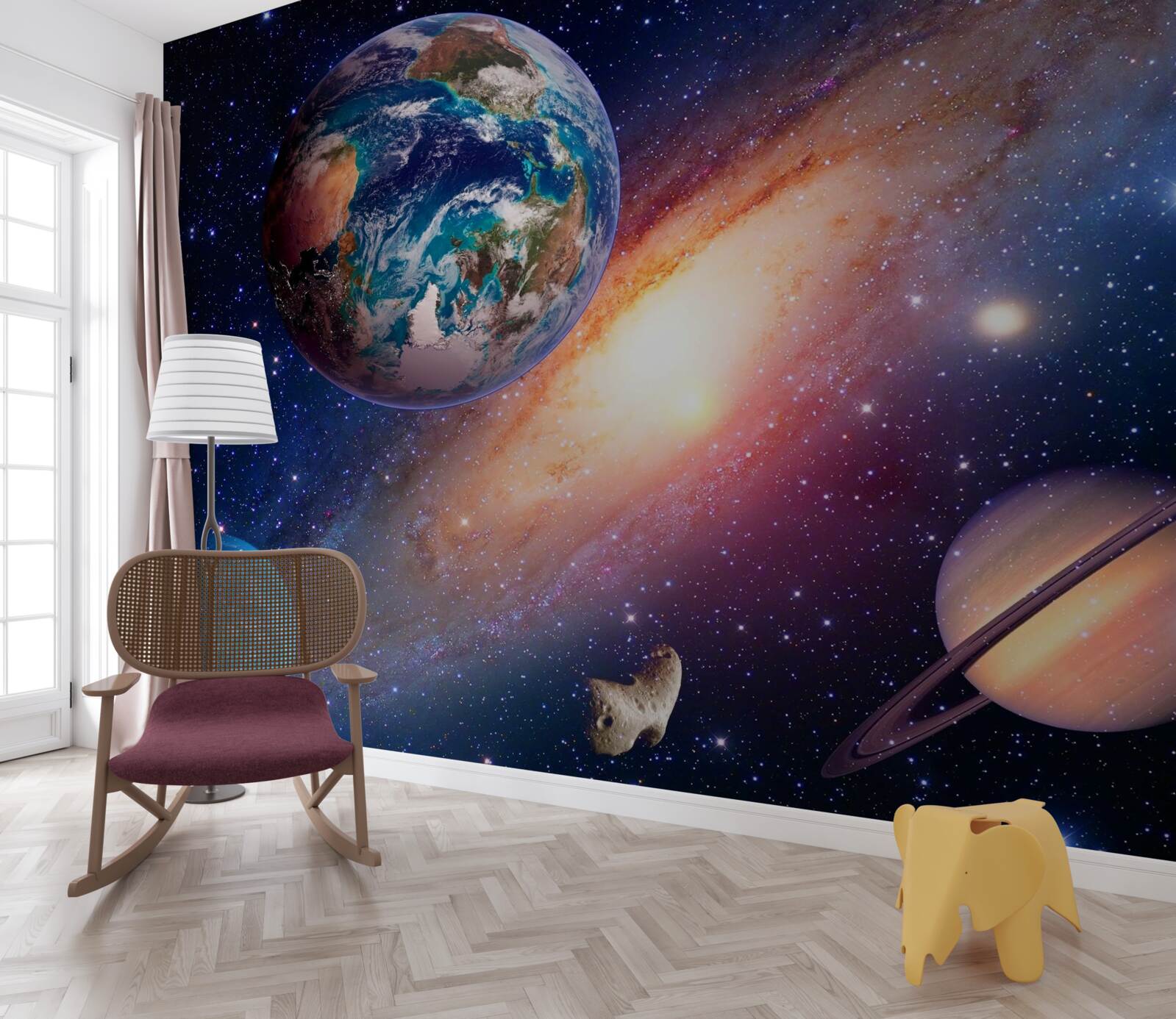 Papier peint planète du système solaire