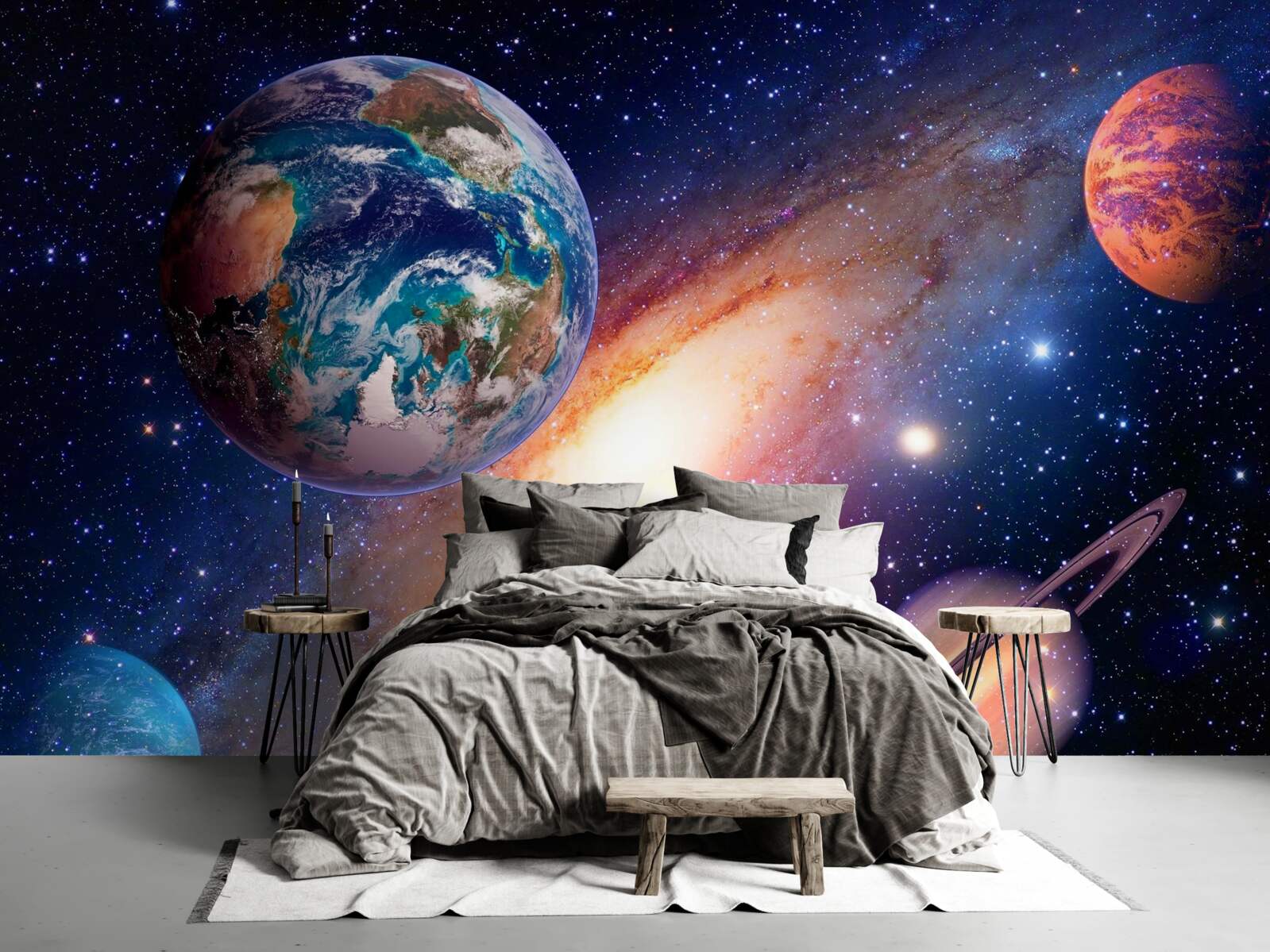 Papier peint planète du système solaire