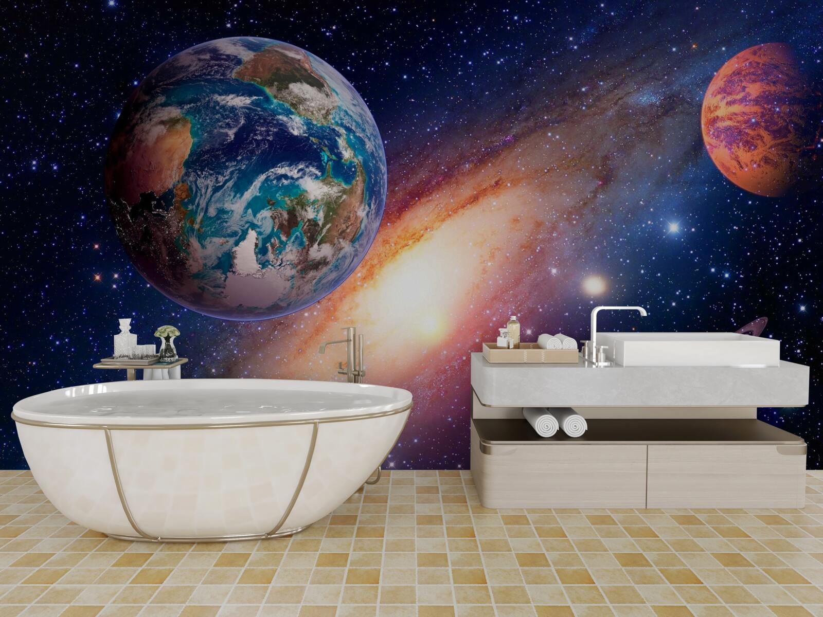 Papier peint planète du système solaire