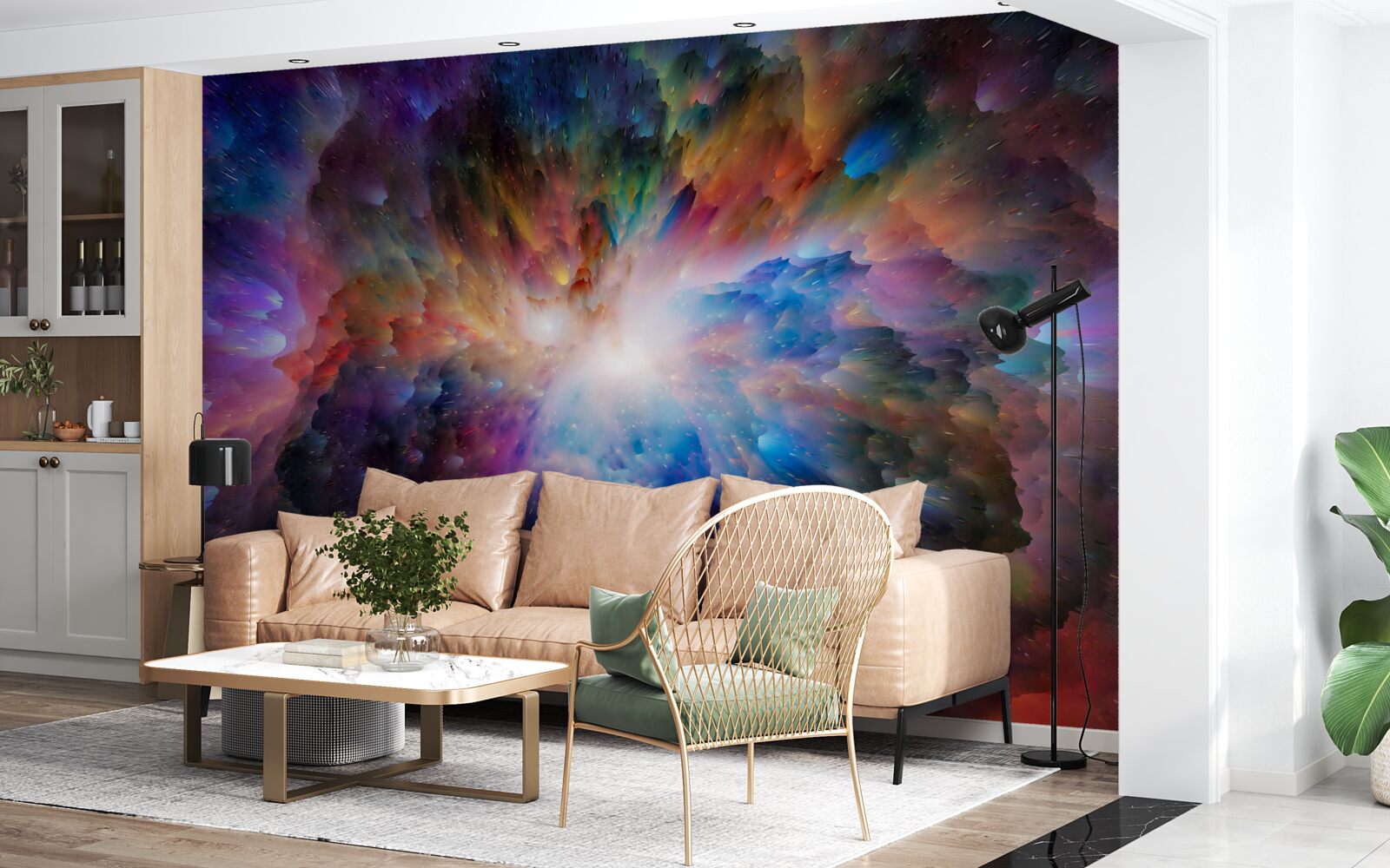 Papier peint la nébulosité galactique