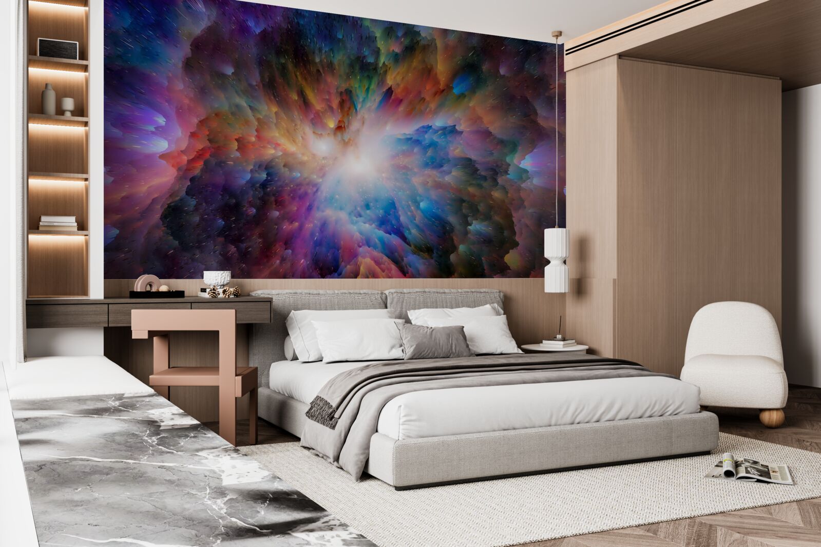 Papier peint la nébulosité galactique