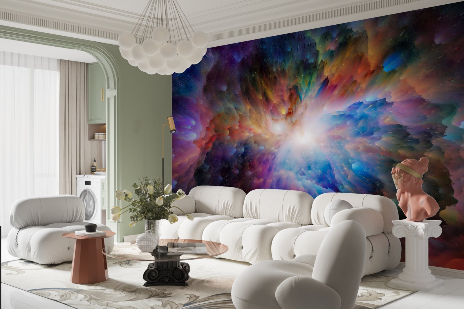 Papier peint la nébulosité galactique