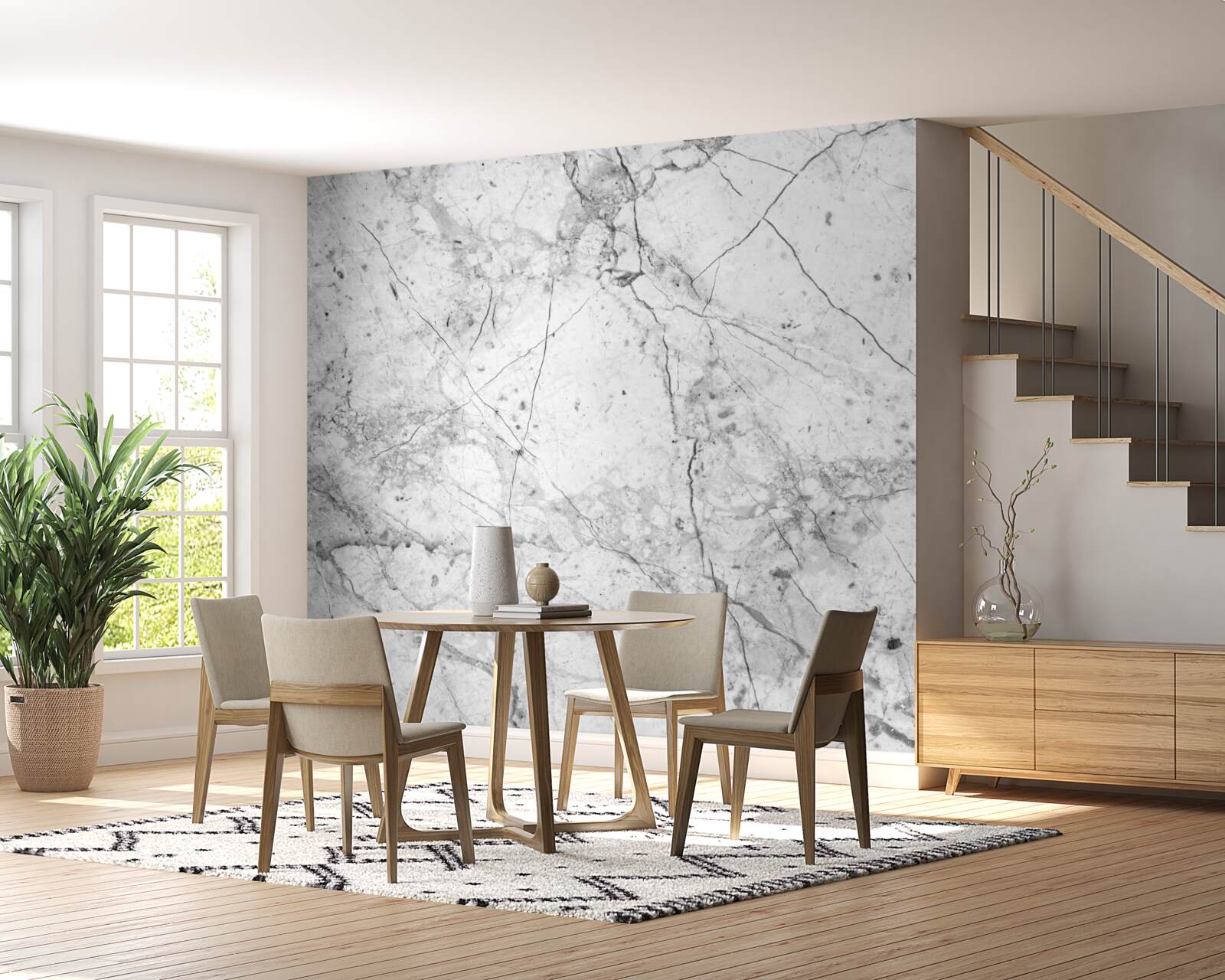 Papier peint texture légèrement marbrée