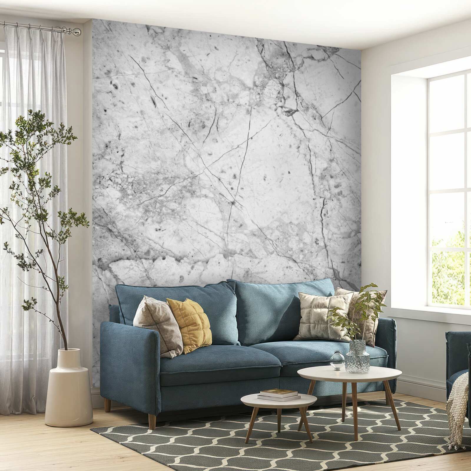 Papier peint texture légèrement marbrée