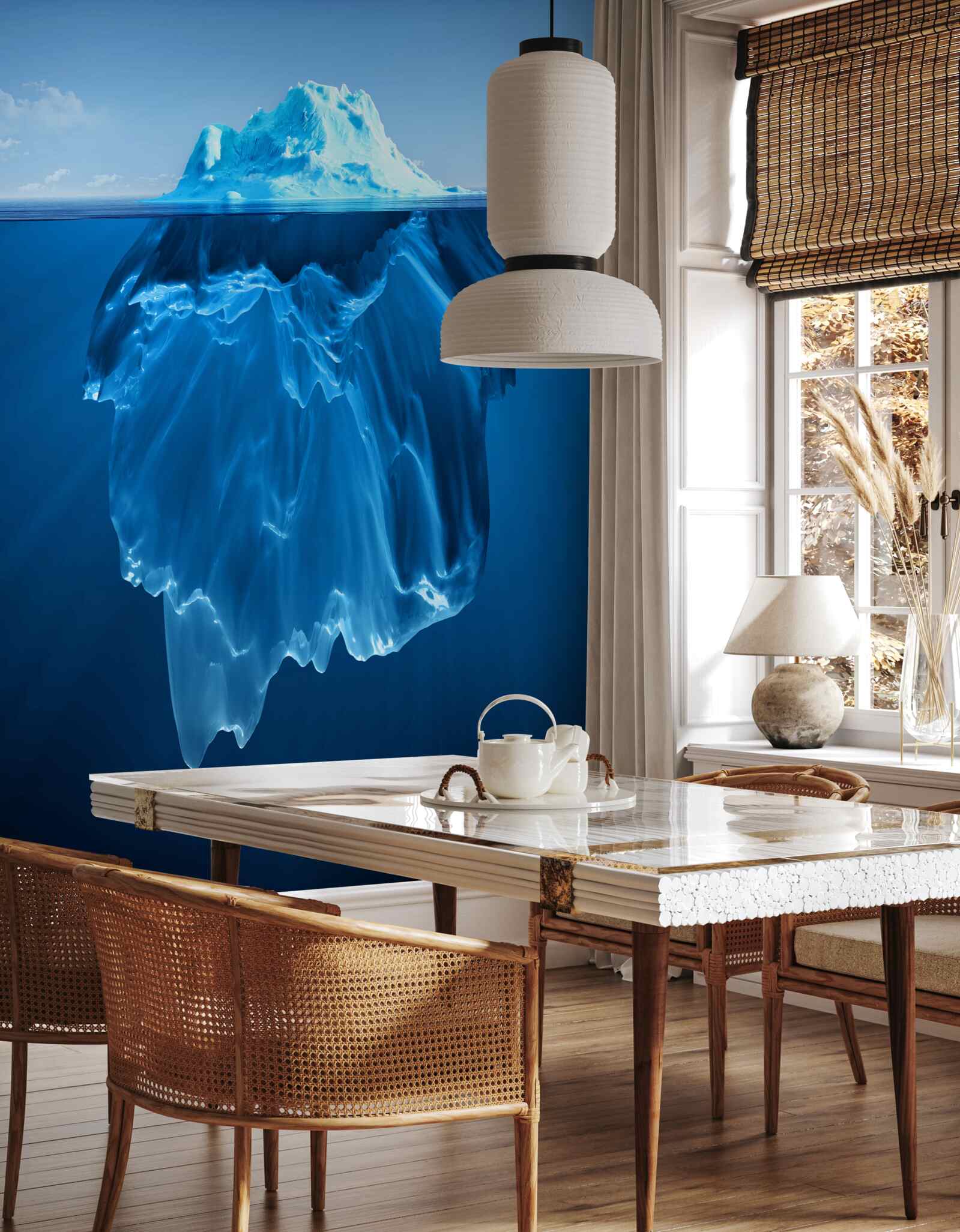 Papier peint énorme bloc de glace