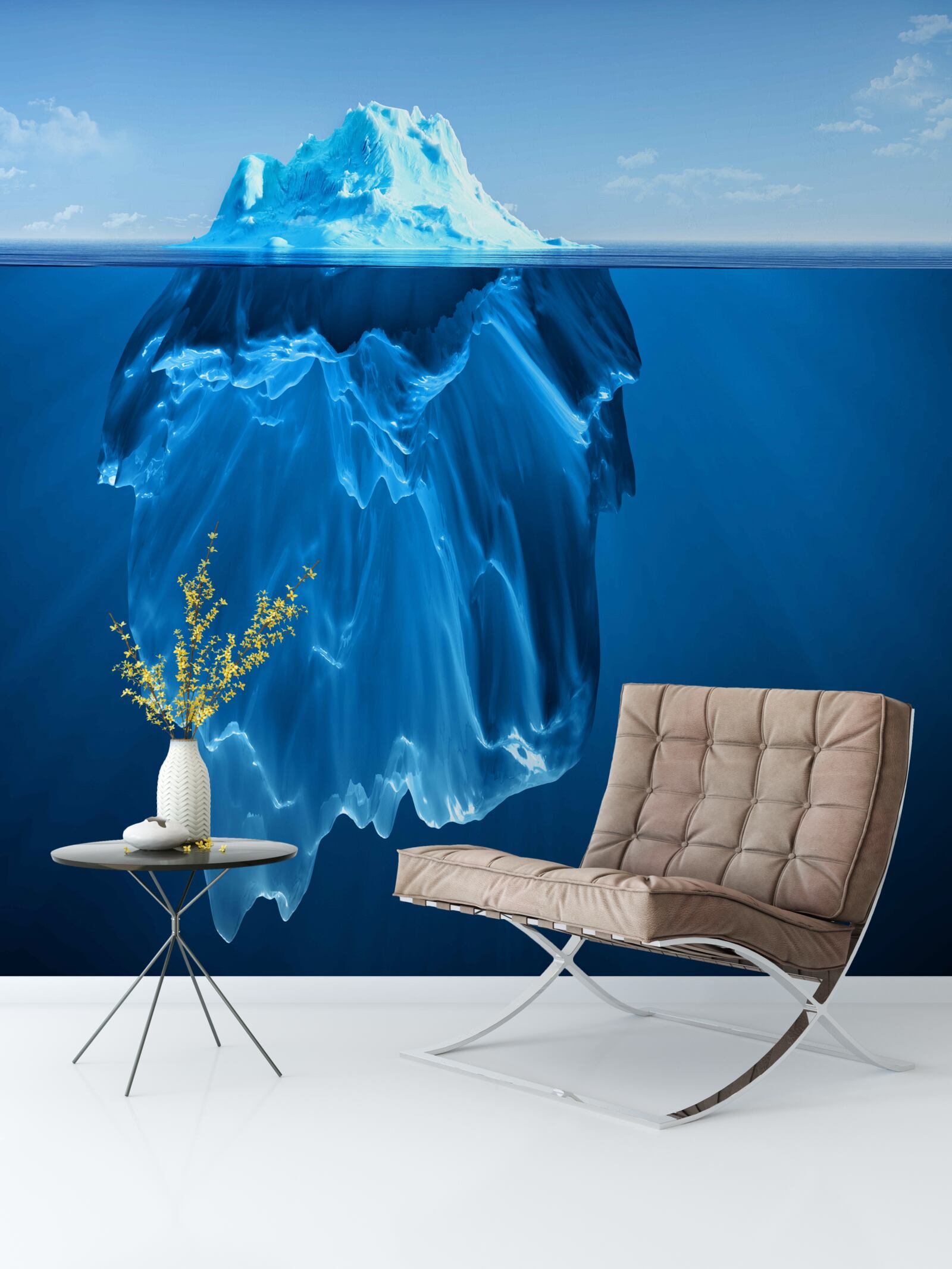 Papier peint énorme bloc de glace