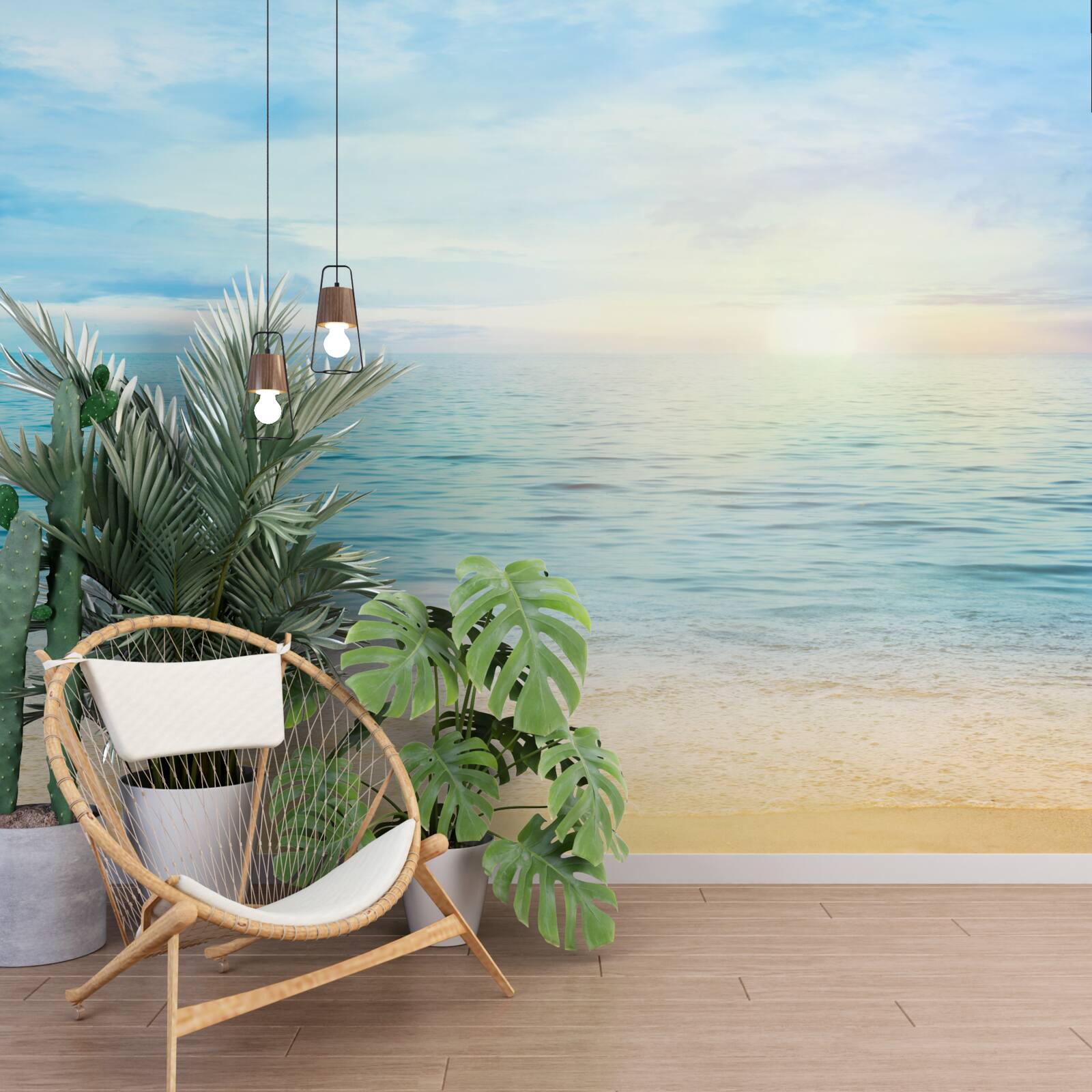 Papier peint la paix en mer