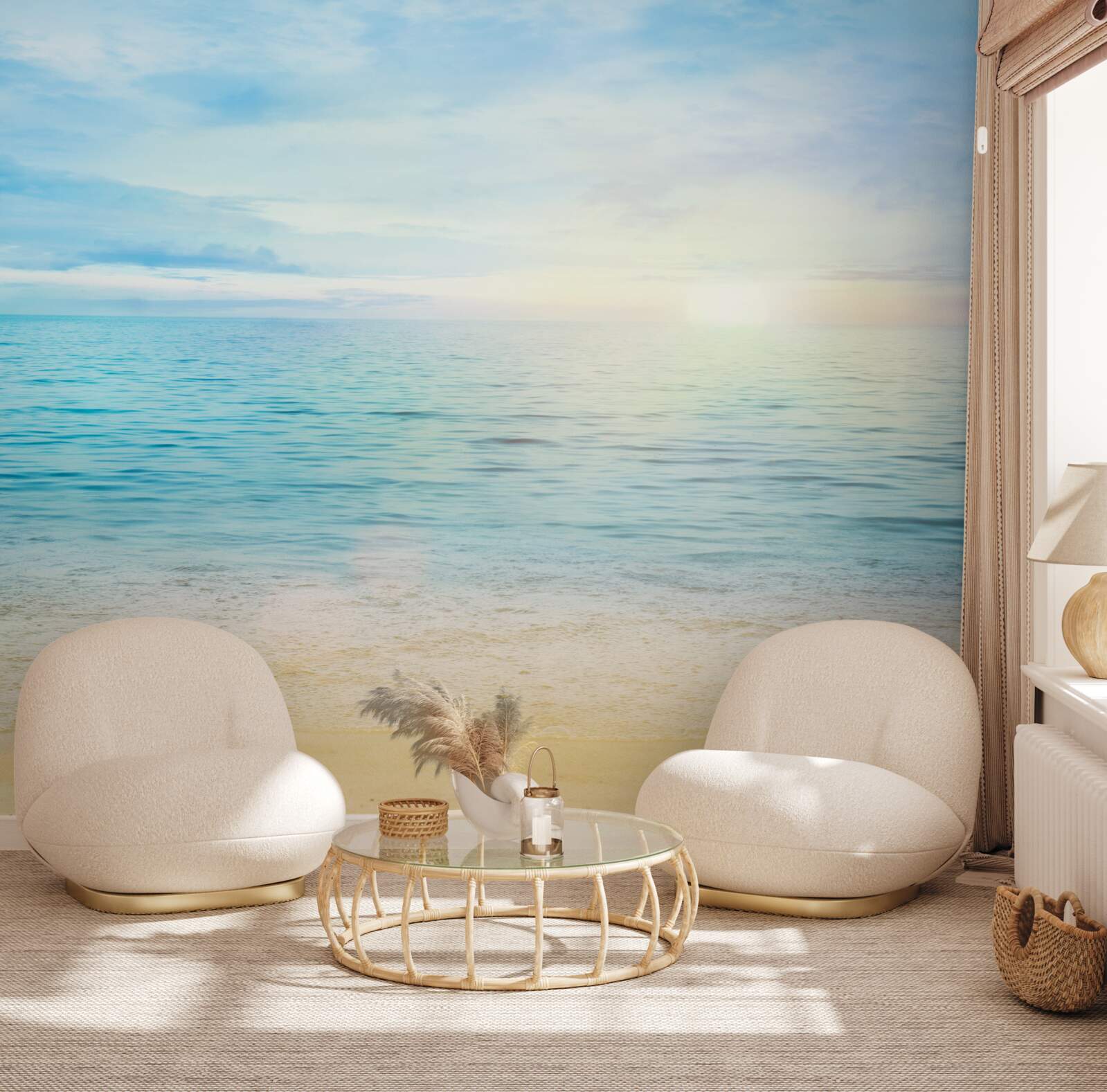 Papier peint la paix en mer