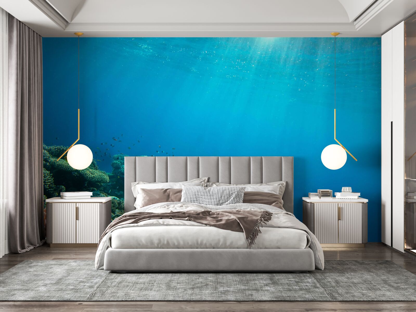 Papier peint profondeurs des océans