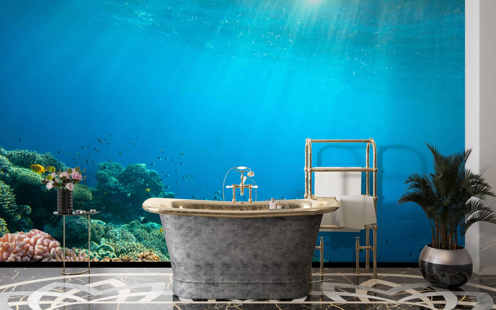 Papier peint profondeurs des océans