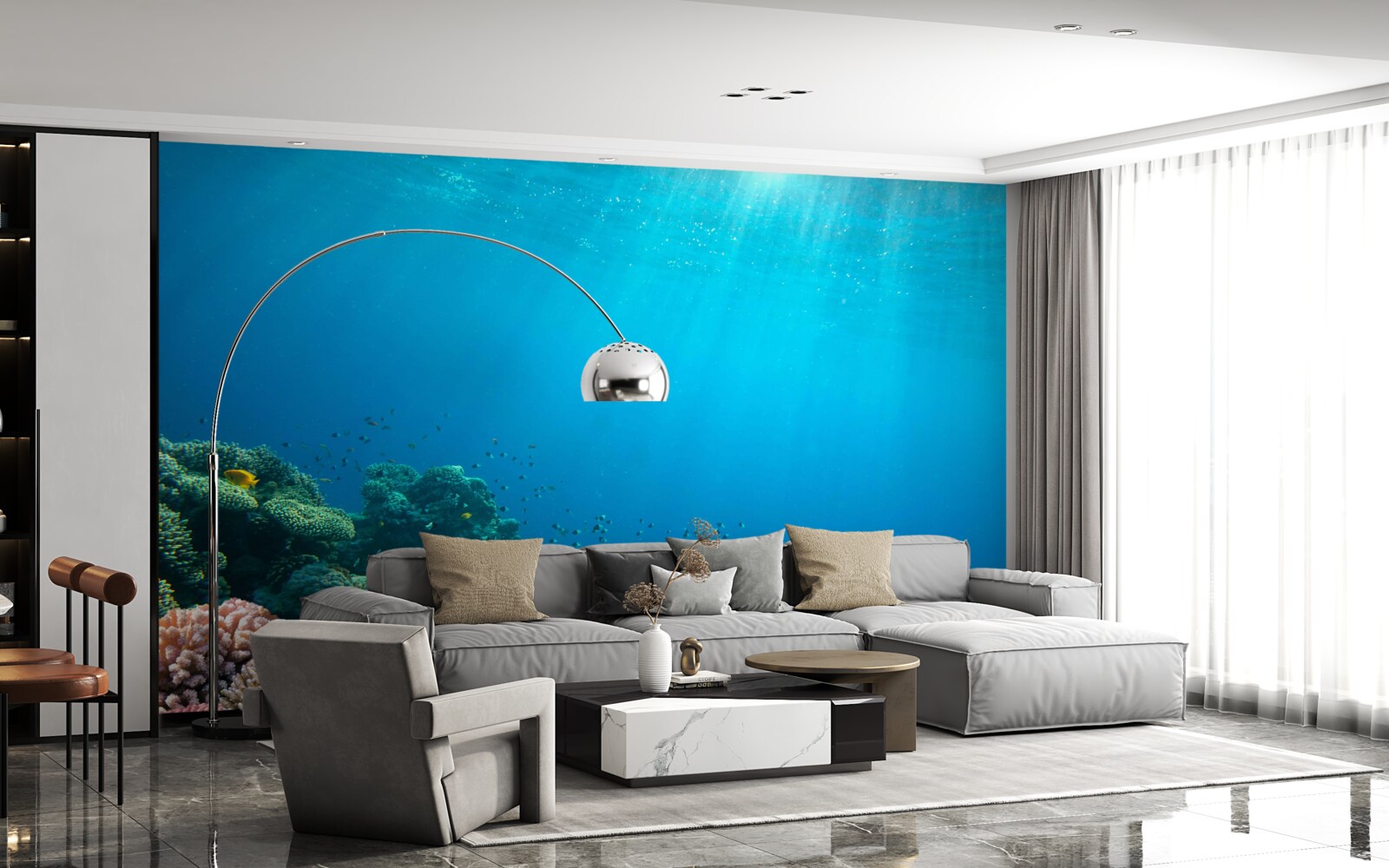 Papier peint profondeurs des océans