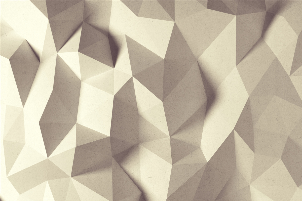 Papier peint texture de formes géométriques avec un volume clair