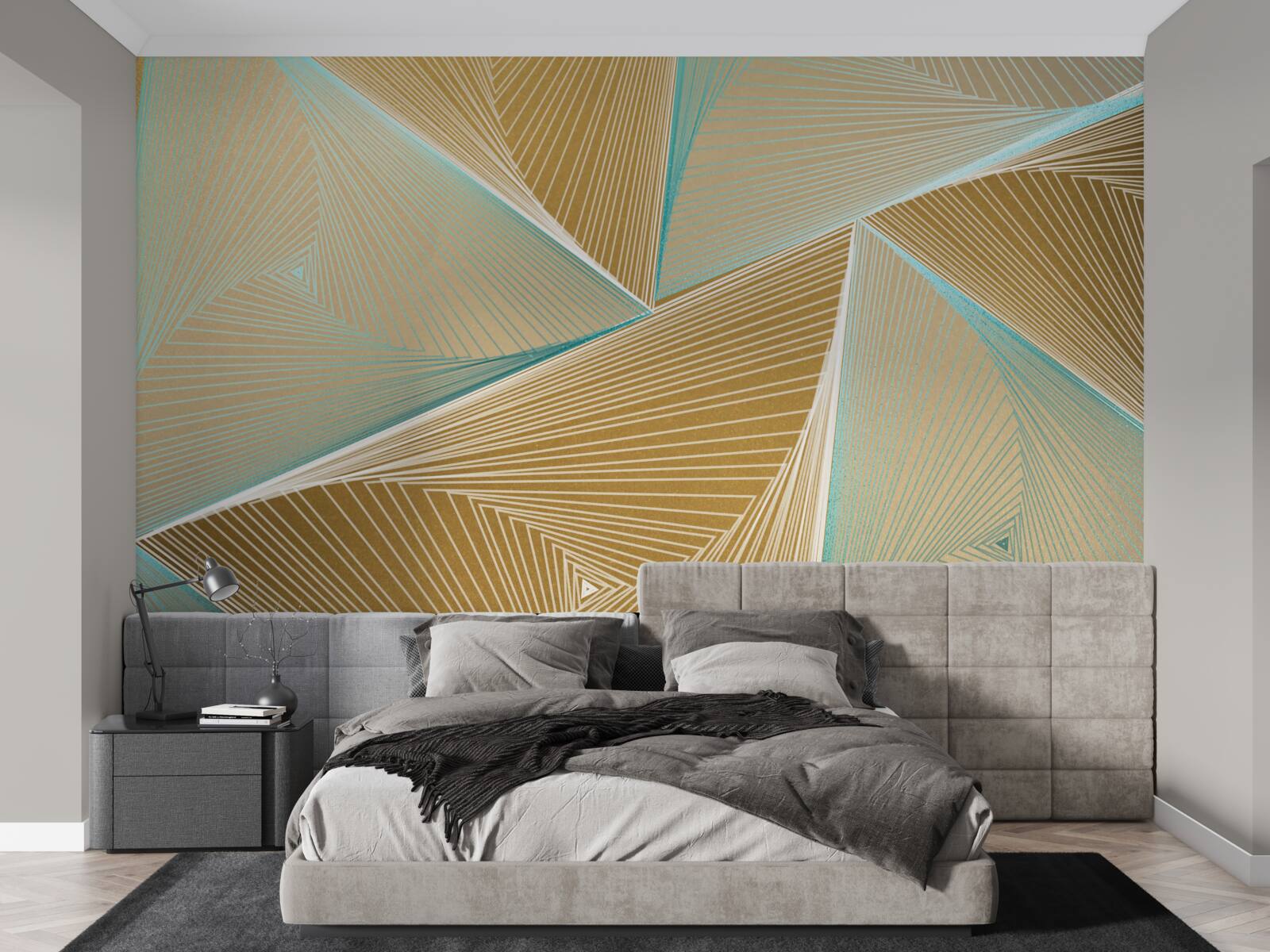 Papier peint attraction aigue-marine