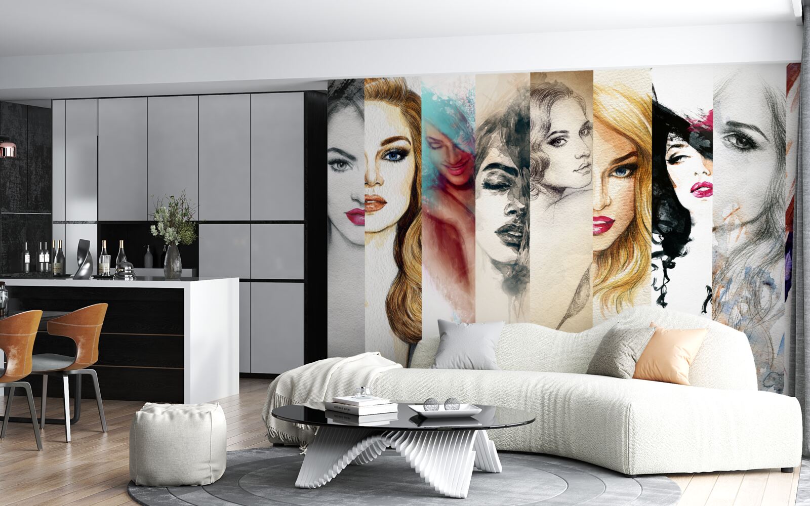 Papier peint images de femmes