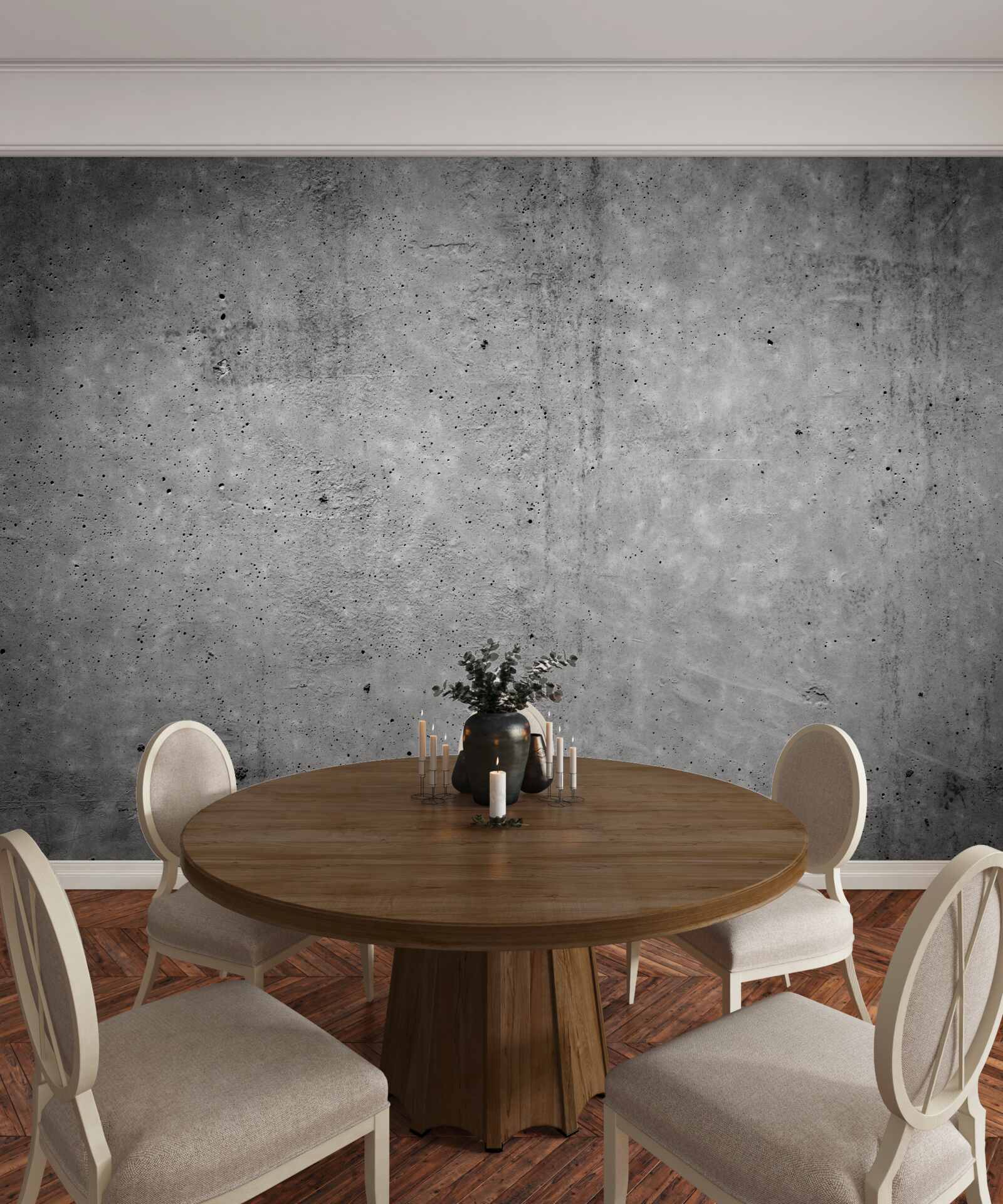 Papier peint fond gris flou