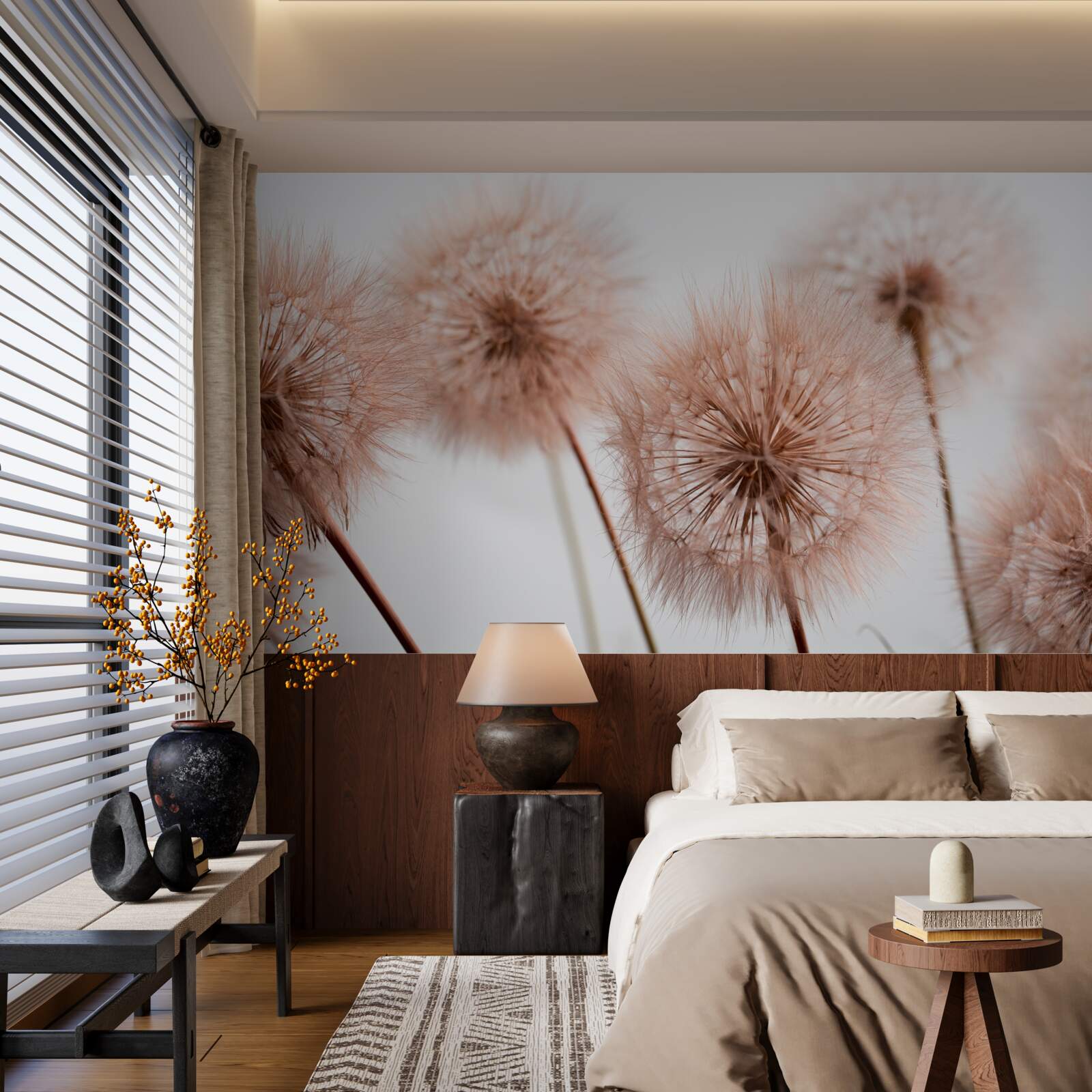 Papier peint des œufs légers et moelleux