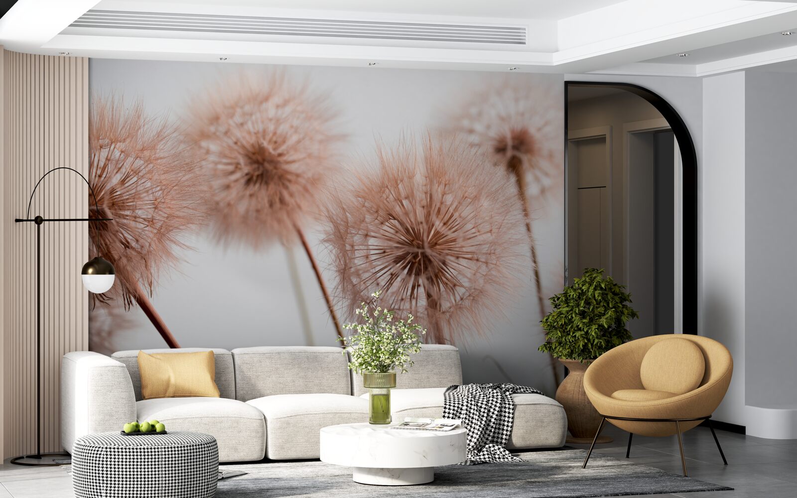 Papier peint des œufs légers et moelleux