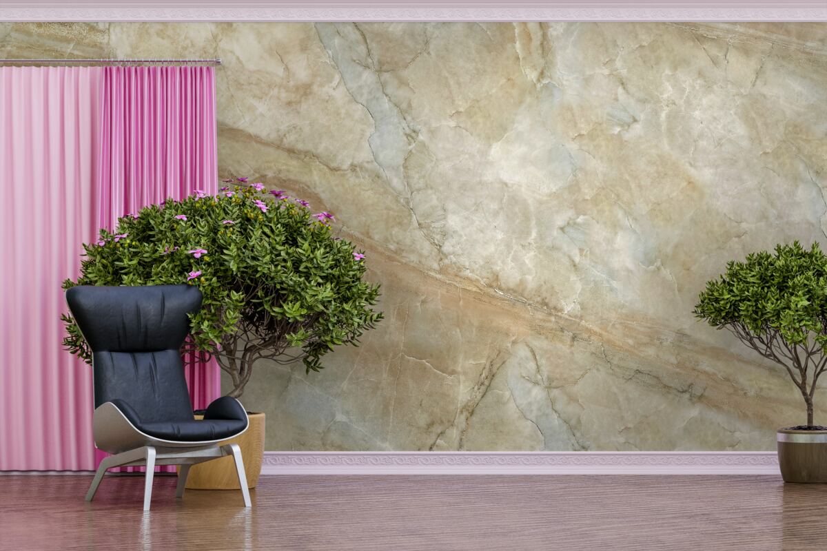 Papier peint reflet du ciel étoilé dans l'eau