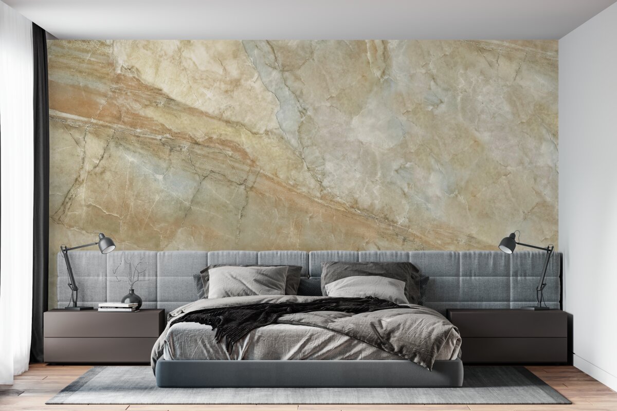 Papier peint reflet du ciel étoilé dans l'eau