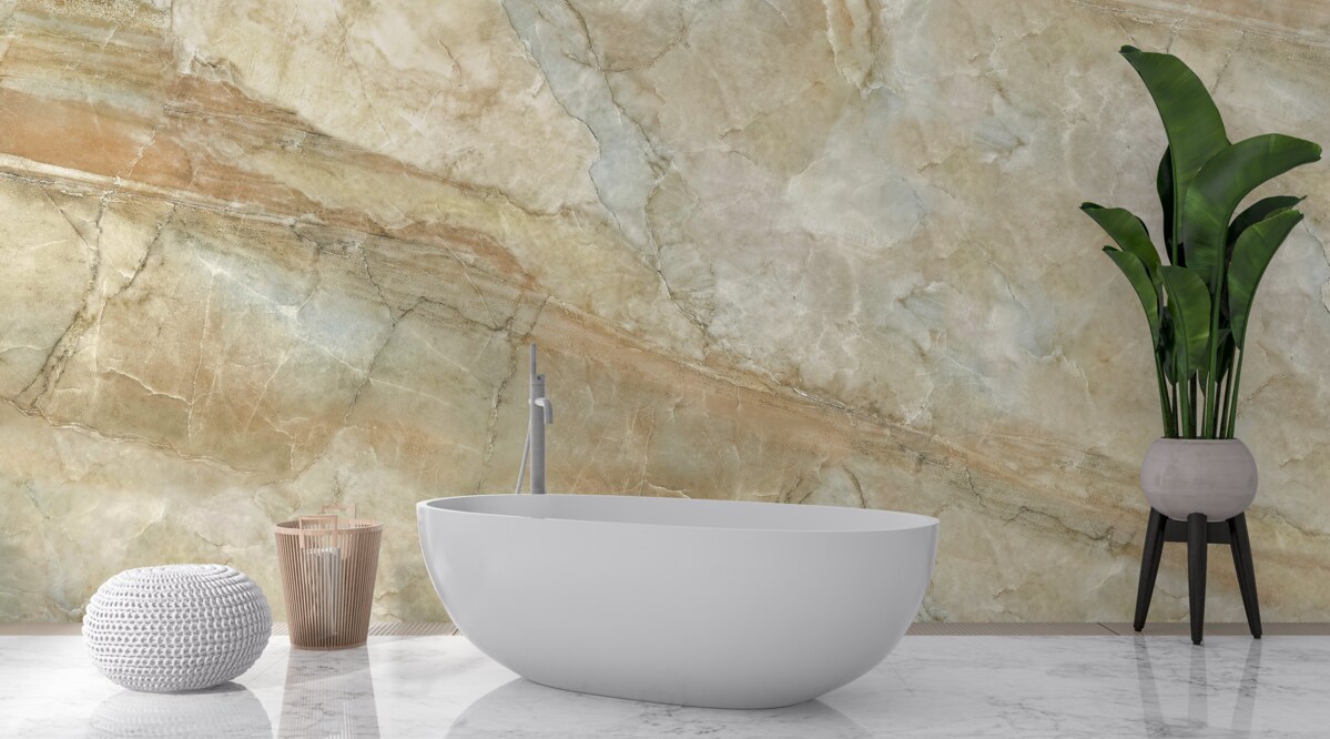 Papier peint reflet du ciel étoilé dans l'eau