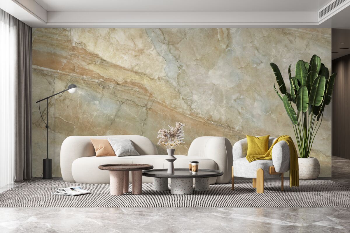 Papier peint reflet du ciel étoilé dans l'eau