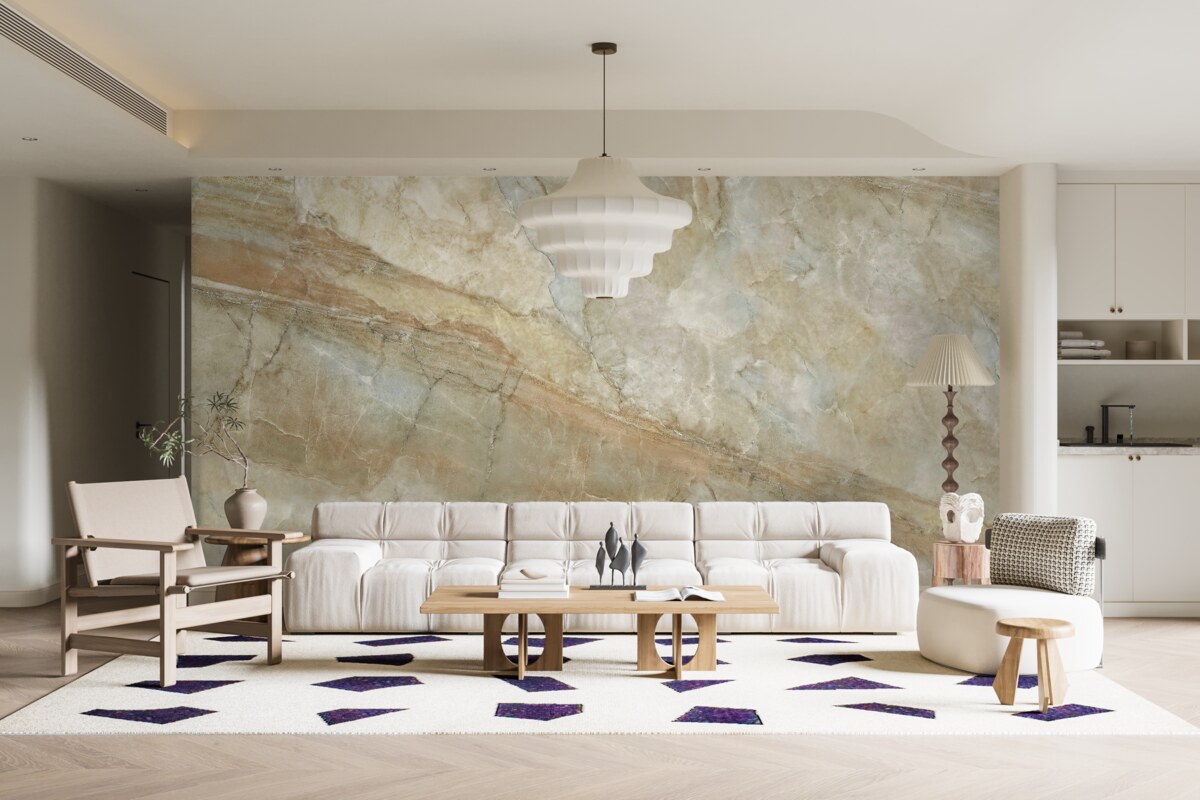 Papier peint reflet du ciel étoilé dans l'eau