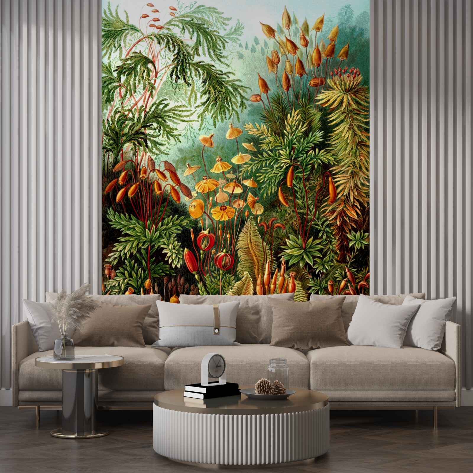 Papier peint des nuances étonnantes de forêt tropicale