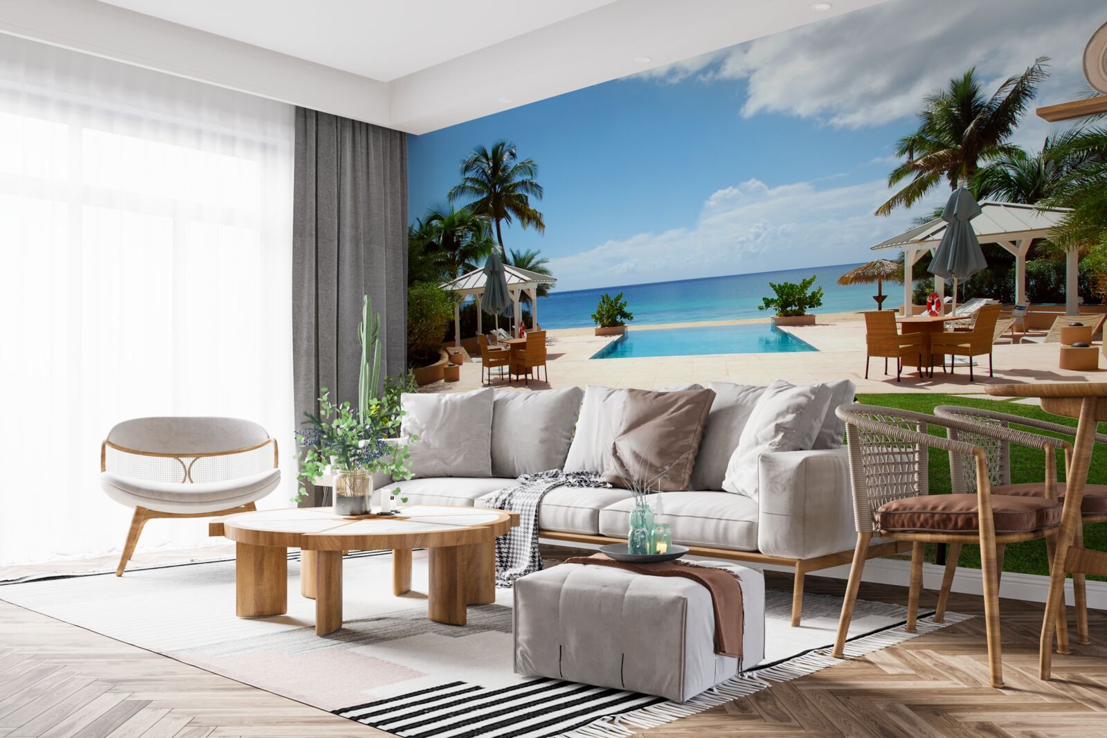 Papier peint base morski