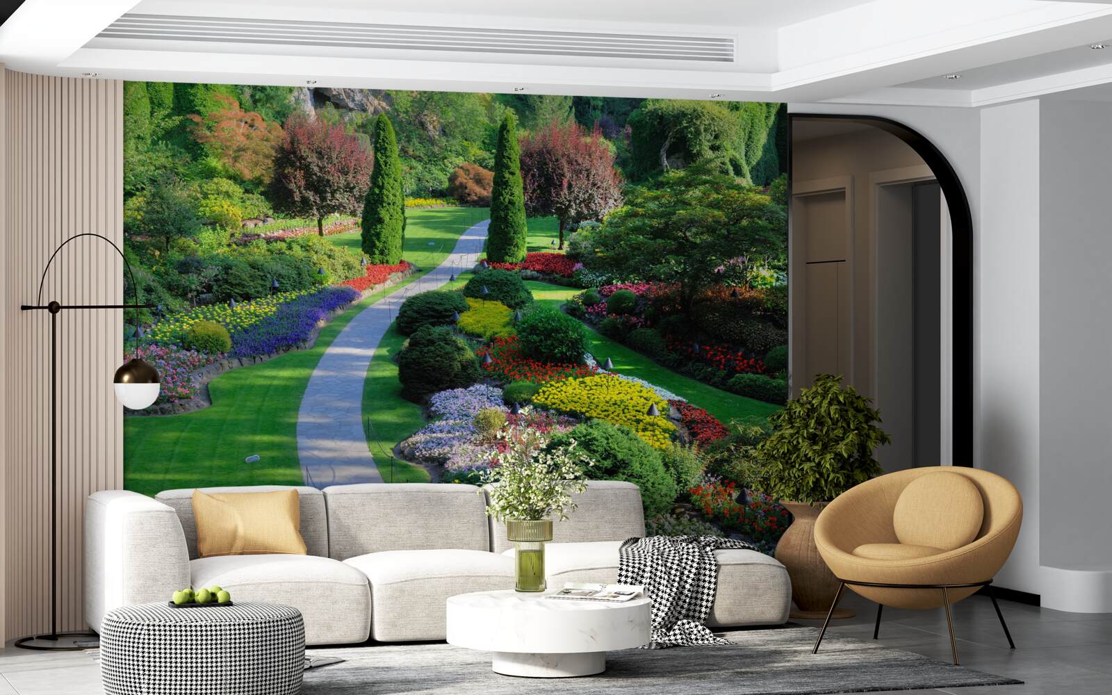 Papier peint Transformation esthétique de l'espace naturel