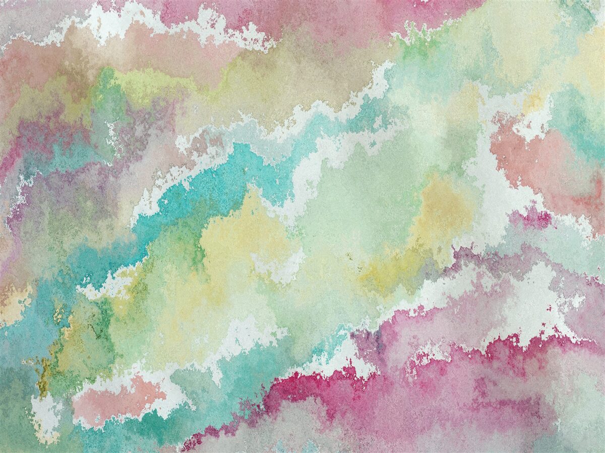 Papier peint résumé de l'aurore boréale