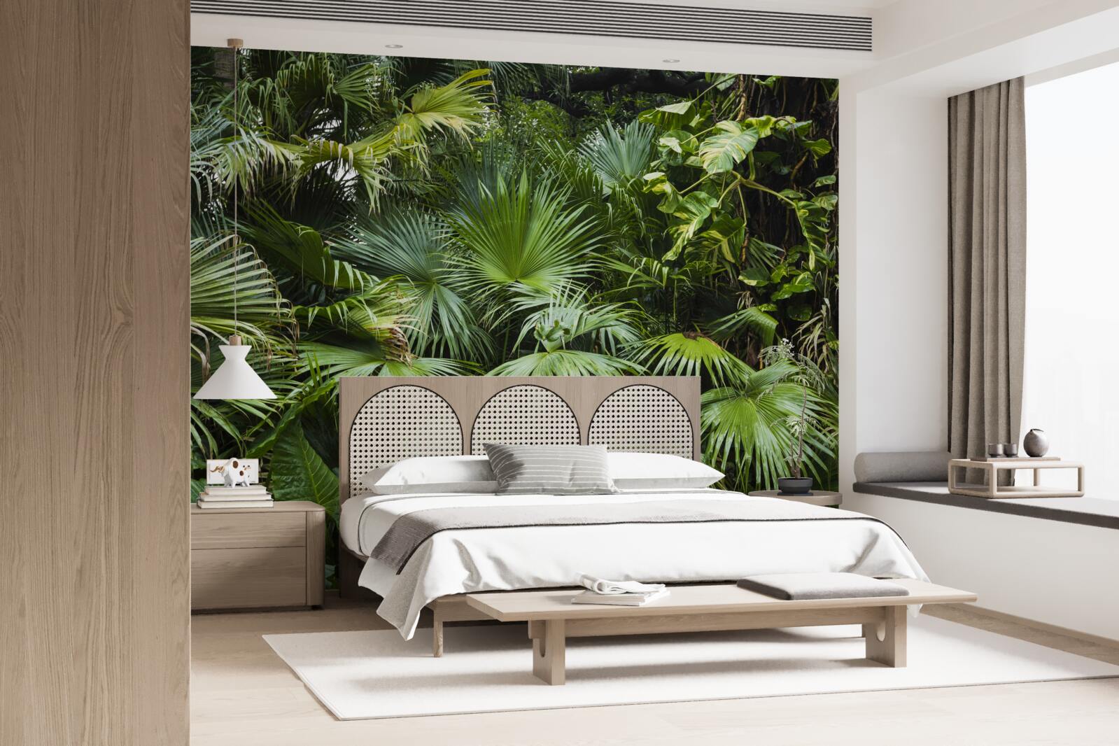 Papier peint les tropiques sont riches en végétation verte