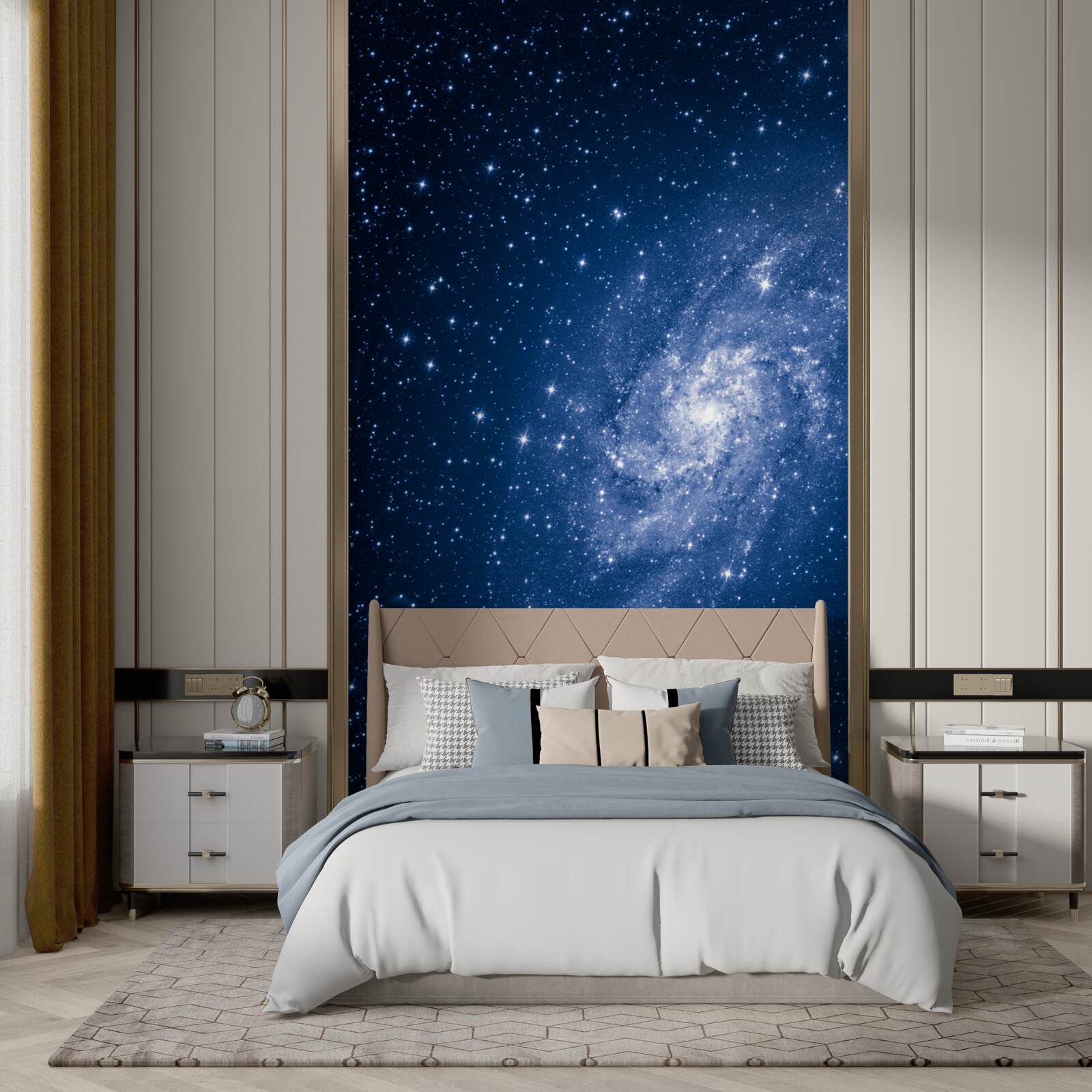 Papier peint galaxie dans l'espace étoilé