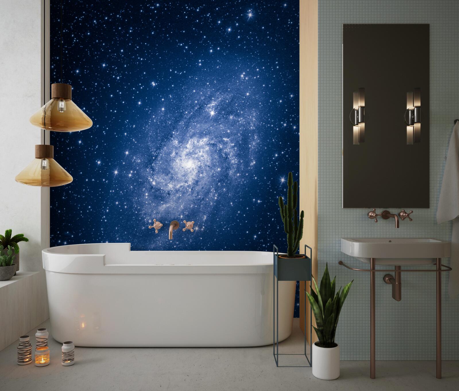 Papier peint galaxie dans l'espace étoilé