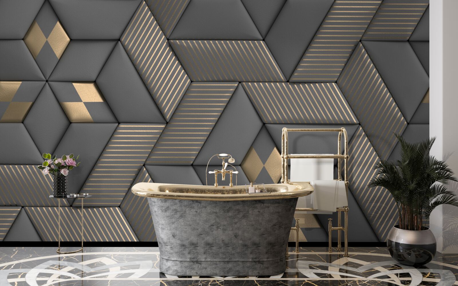 Papier peint La section est disponible en différentes textures