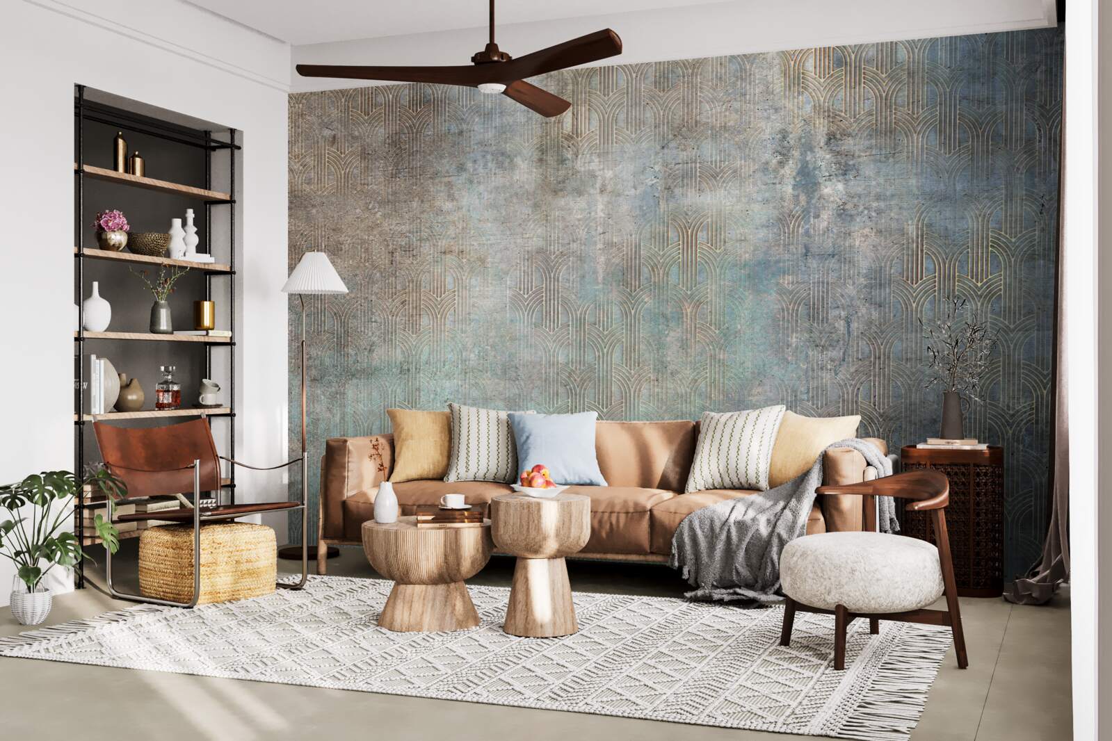 Papier peint pluie tombant sur l'eau la nuit