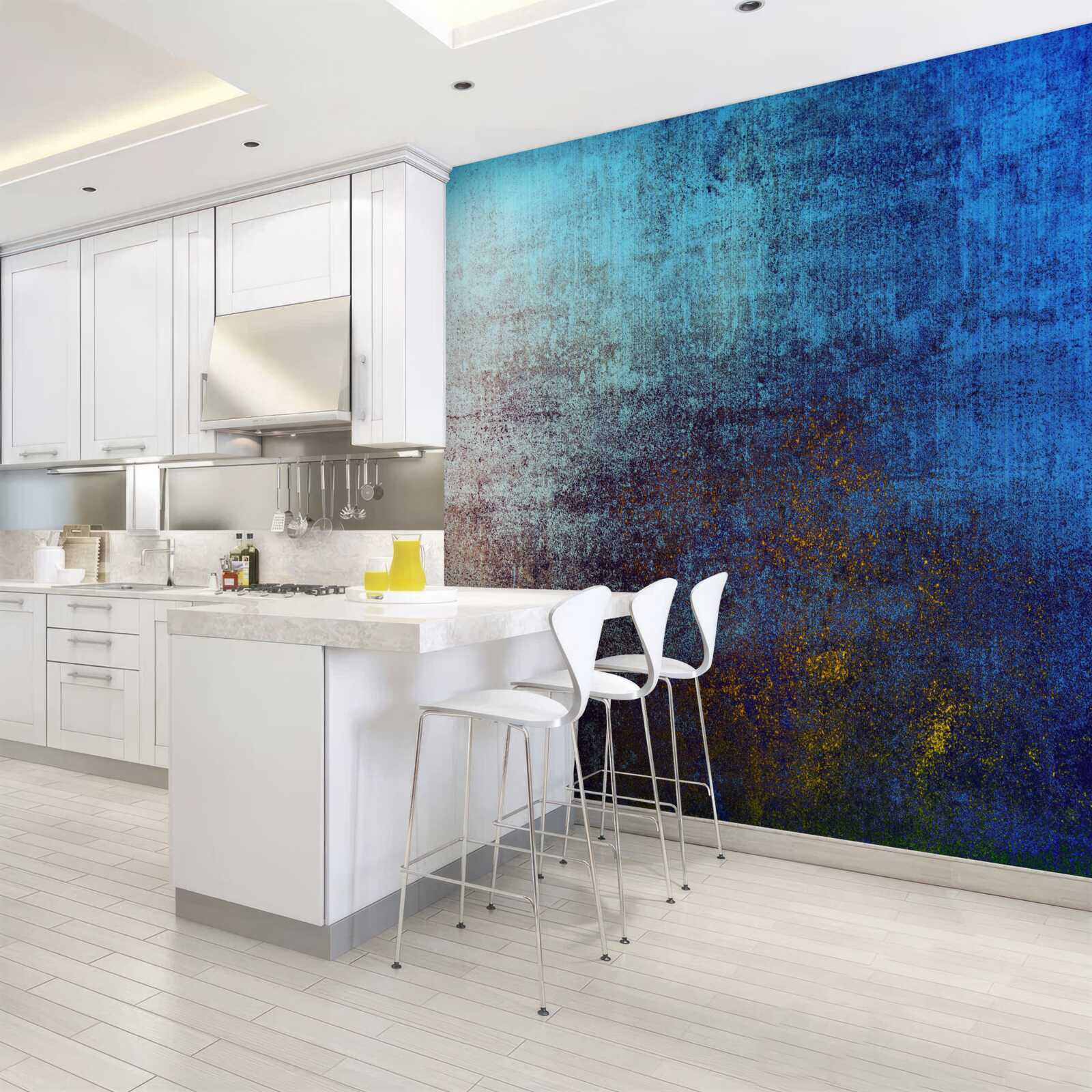 Papier peint le jour cède la place à l'obscurité de la nuit