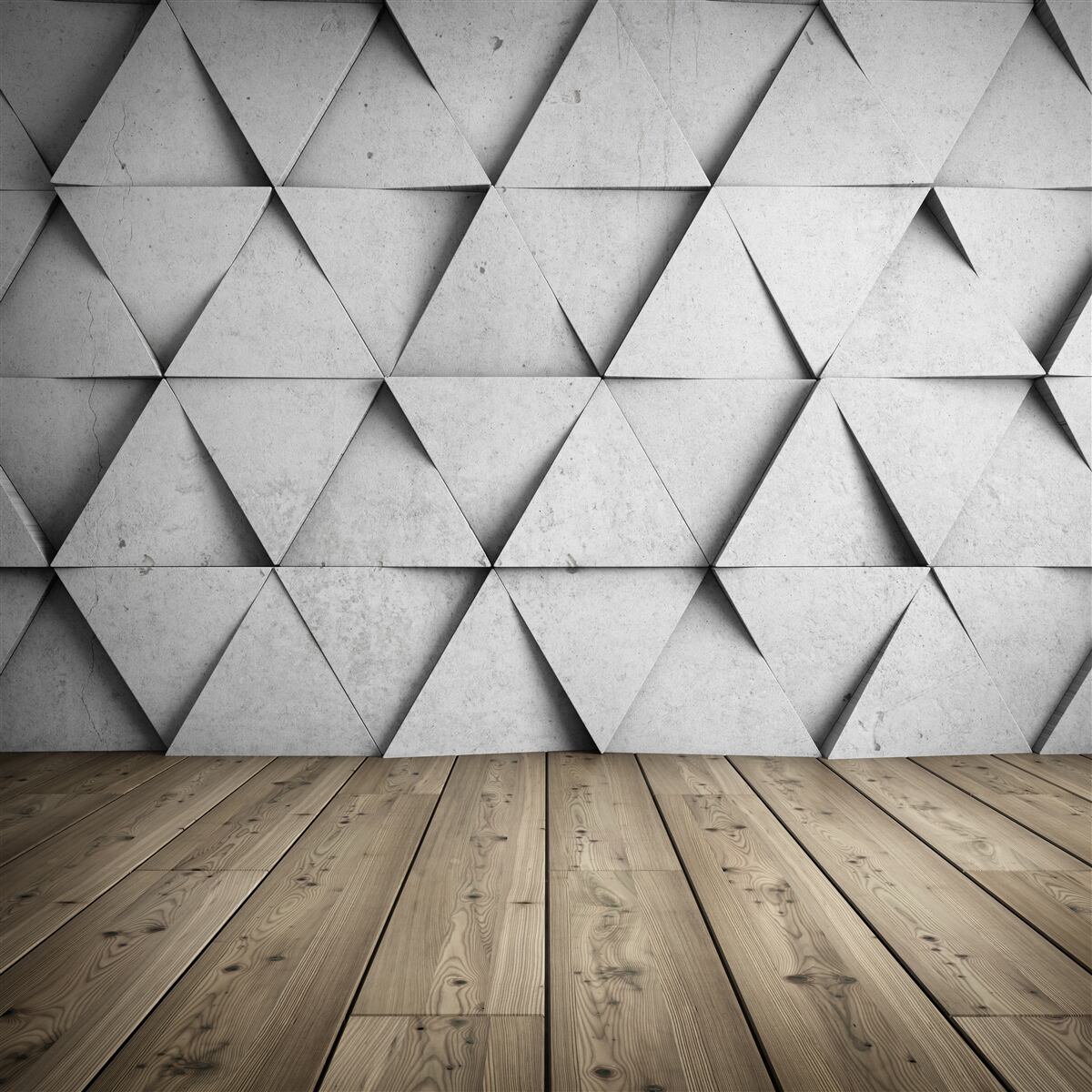 Papier peint triangles droits tridimensionnels