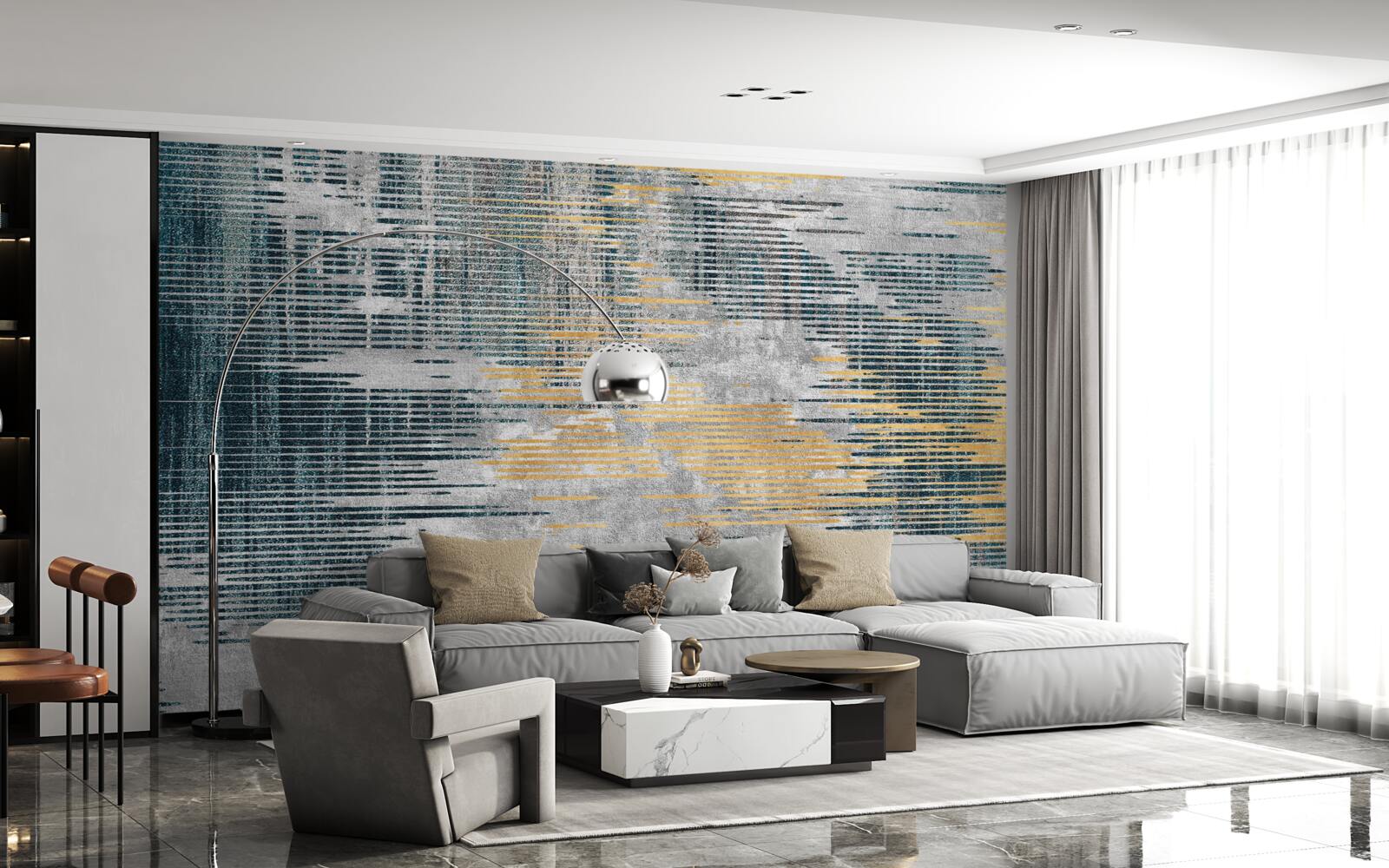 Papier peint nuages d'orage