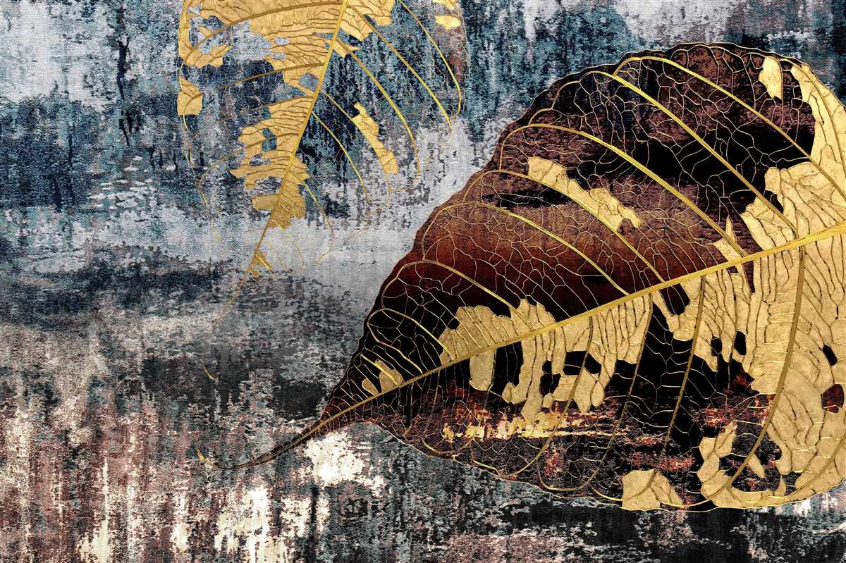 Papier peint pluie d'automne à la surface de l'eau