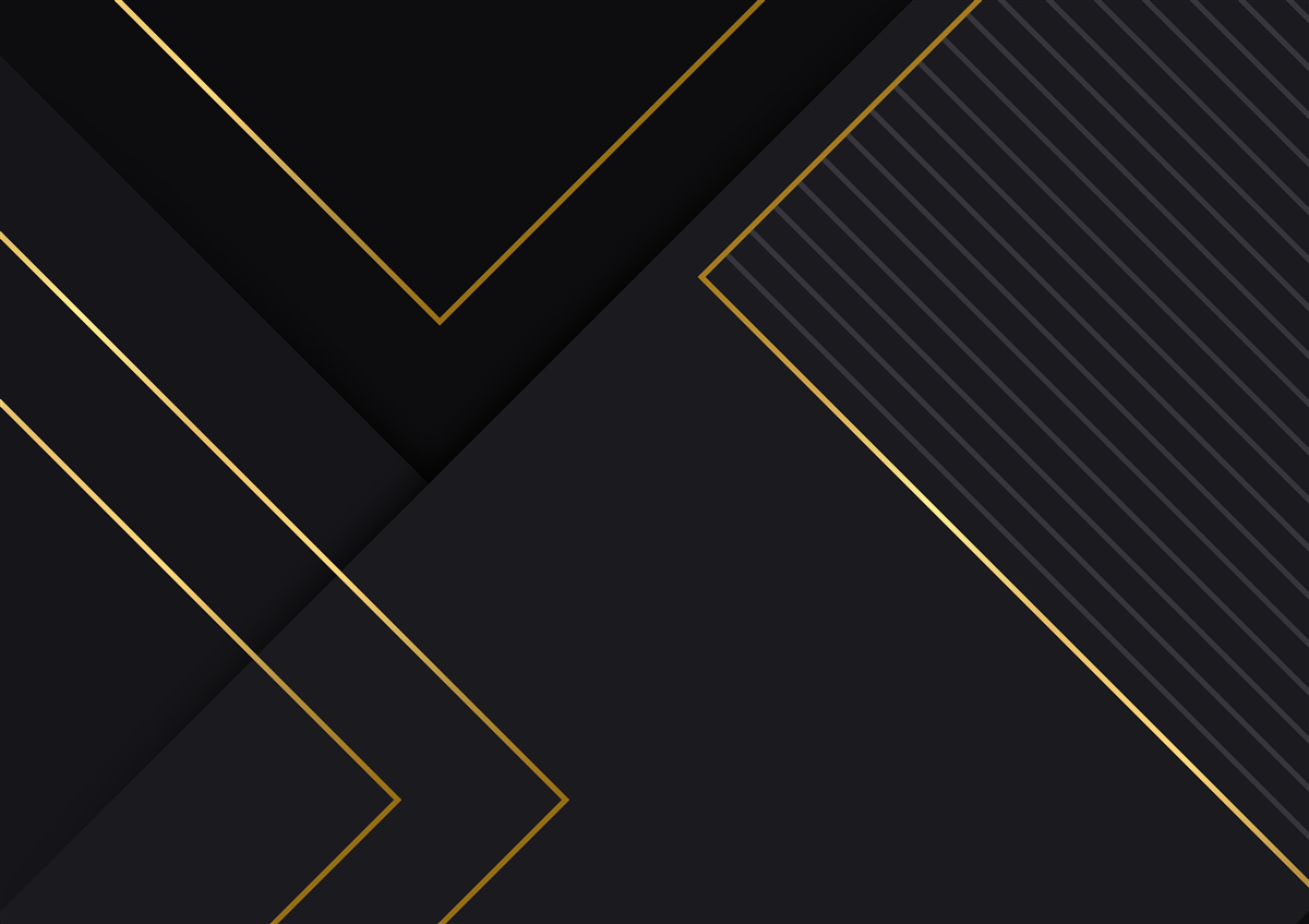 Papier peint rectangles dorés avec noyau noir